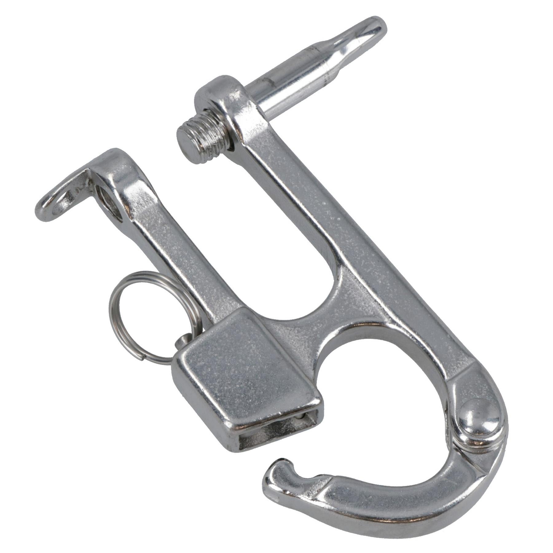 Water Ski Hook Quick Release Marine Grade Stainless Safety Shackle 316
