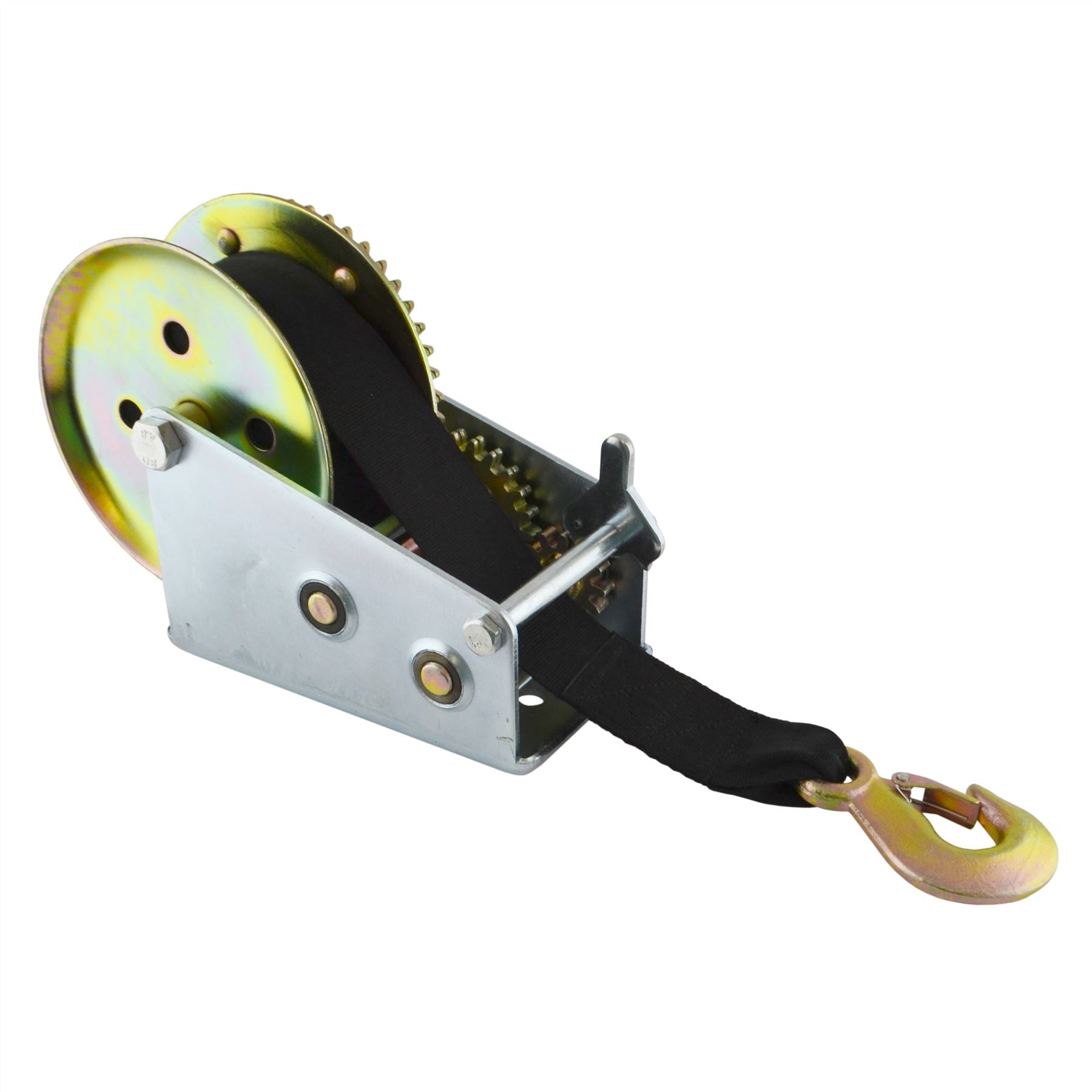 2000LB Hand Strap Winde Boot Caravan Trailer Marine Puller Hoist Getriebe TE826