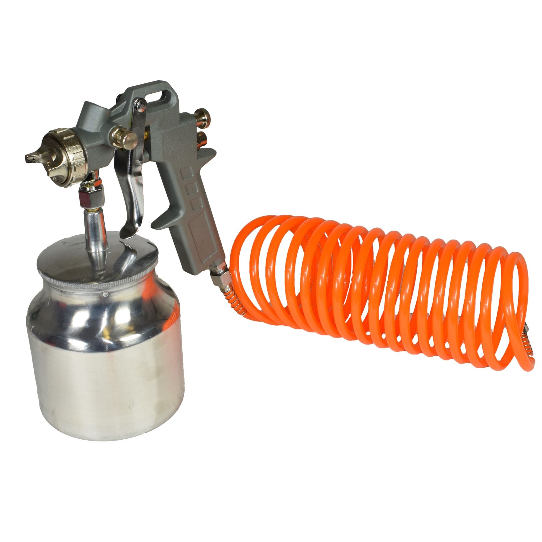Kompressor Luft Zubehör Werkzeug Kit Spritzen Reifen Aufpumpen Schlauch Blaspistole 5pc Set