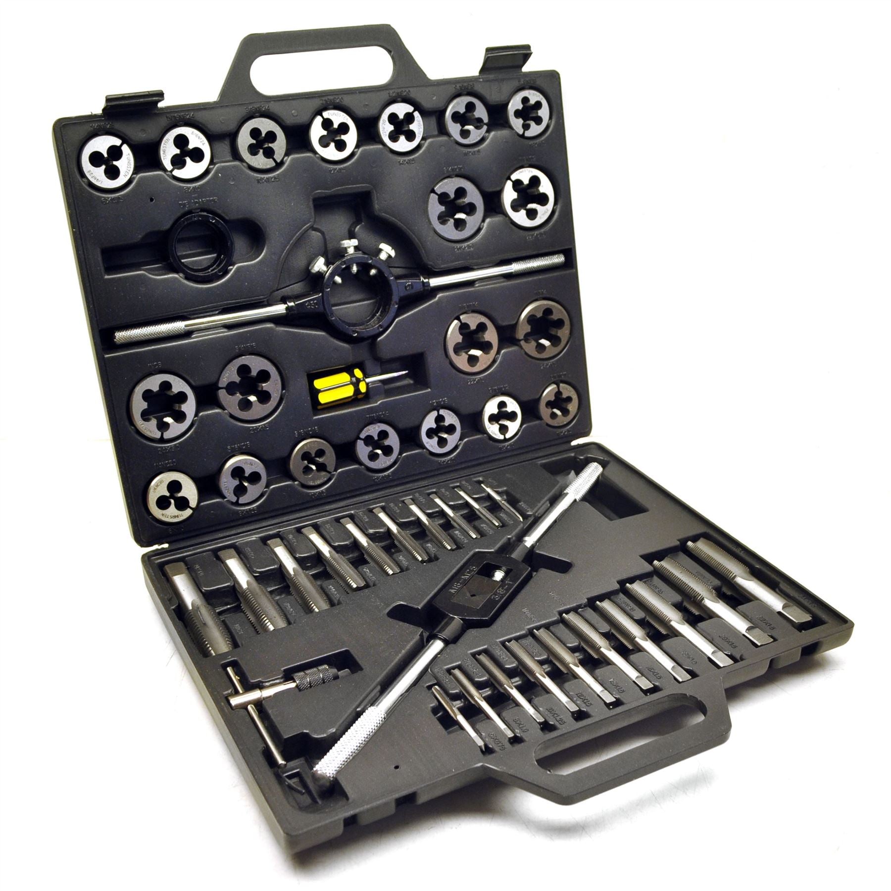 Ensemble de tarauds et filières AF / impérial / unf - unc 45 pièces par US Pro Tools AT223