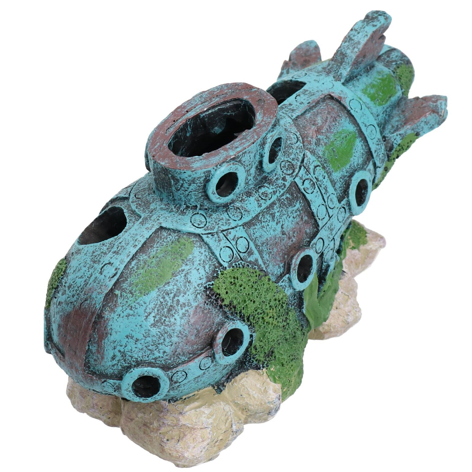 Décoration d'aquarium aquatique LED sous-marin 7x8x15cm