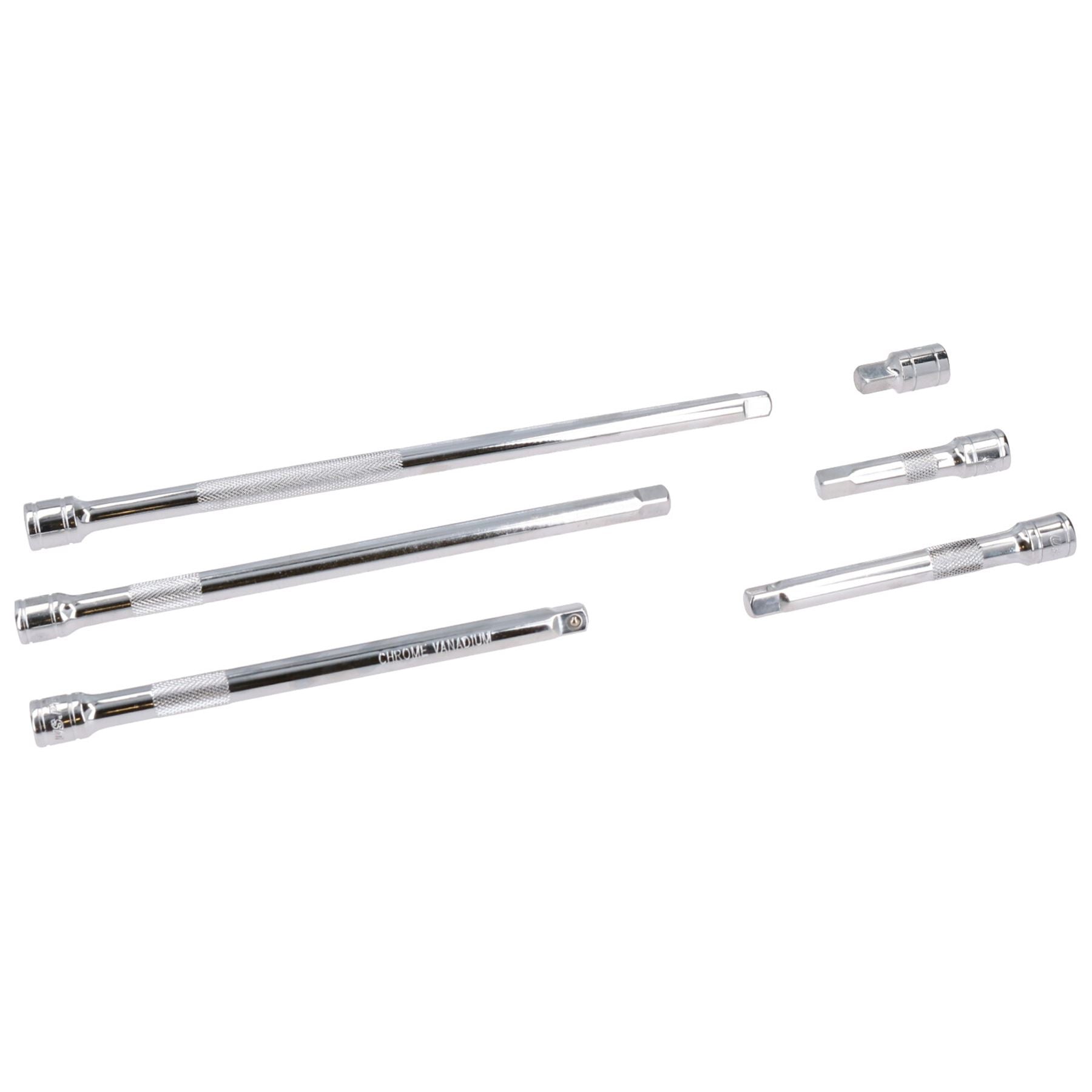 3/8 Zoll Antrieb, gerade Steckschlüssel-Verlängerungsstange, Satz 38 mm - 300 mm, 6-teilig