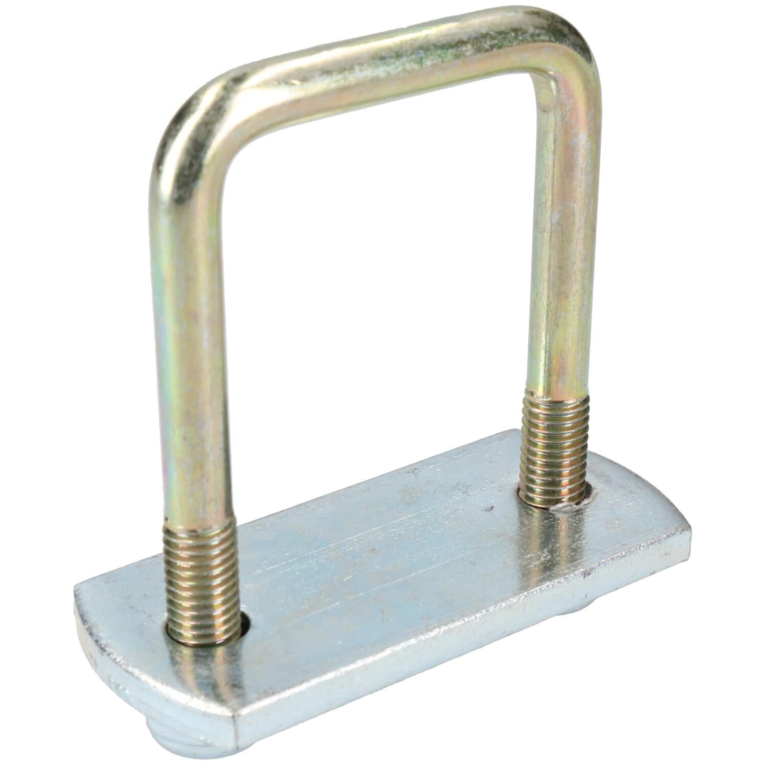 8er-Pack M10 50 mm x 80 mm U-Bolzen N-Bolzen mit Platten und Muttern HOCHZUG