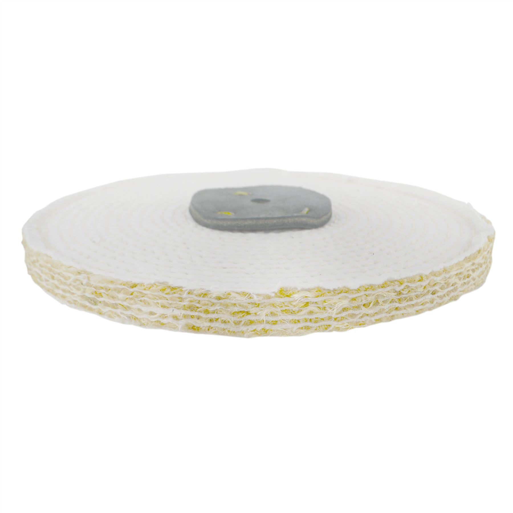 Coarse Sisal Fast Cut Buffing Polishing Mop 8" x 0.5" 1 Section 1st Stage Metal