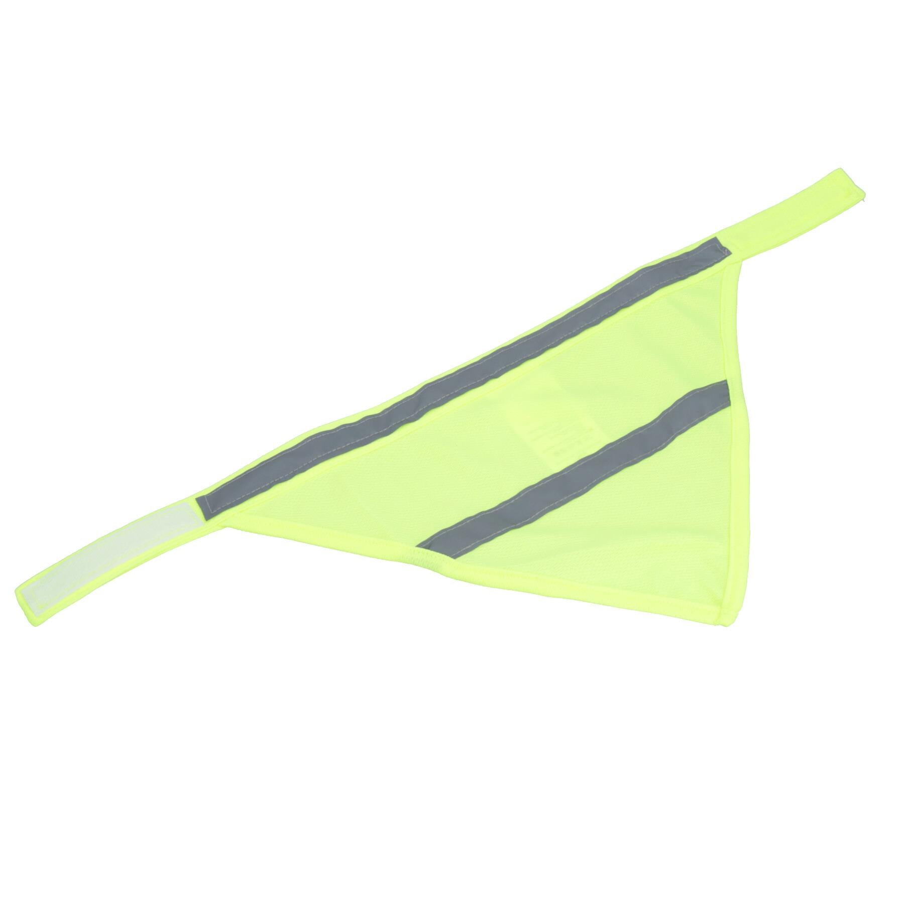 Bandana réfléchissant haute visibilité pour chien, taille unique, accessoire de sécurité pour promenade nocturne