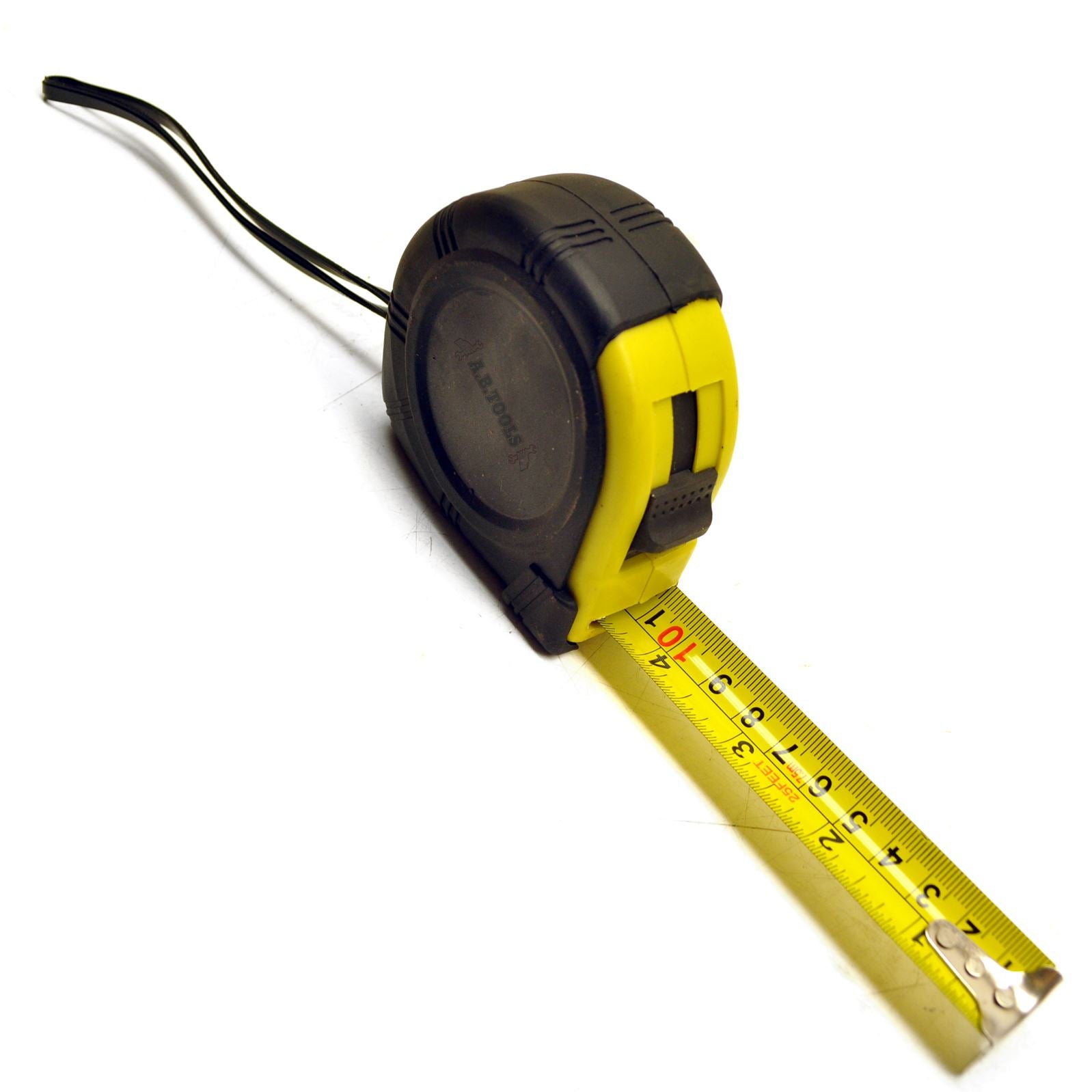 7.5 metre x 25mm Tape Measure Measuring Tape Rubber Coated mm Imperial TE554