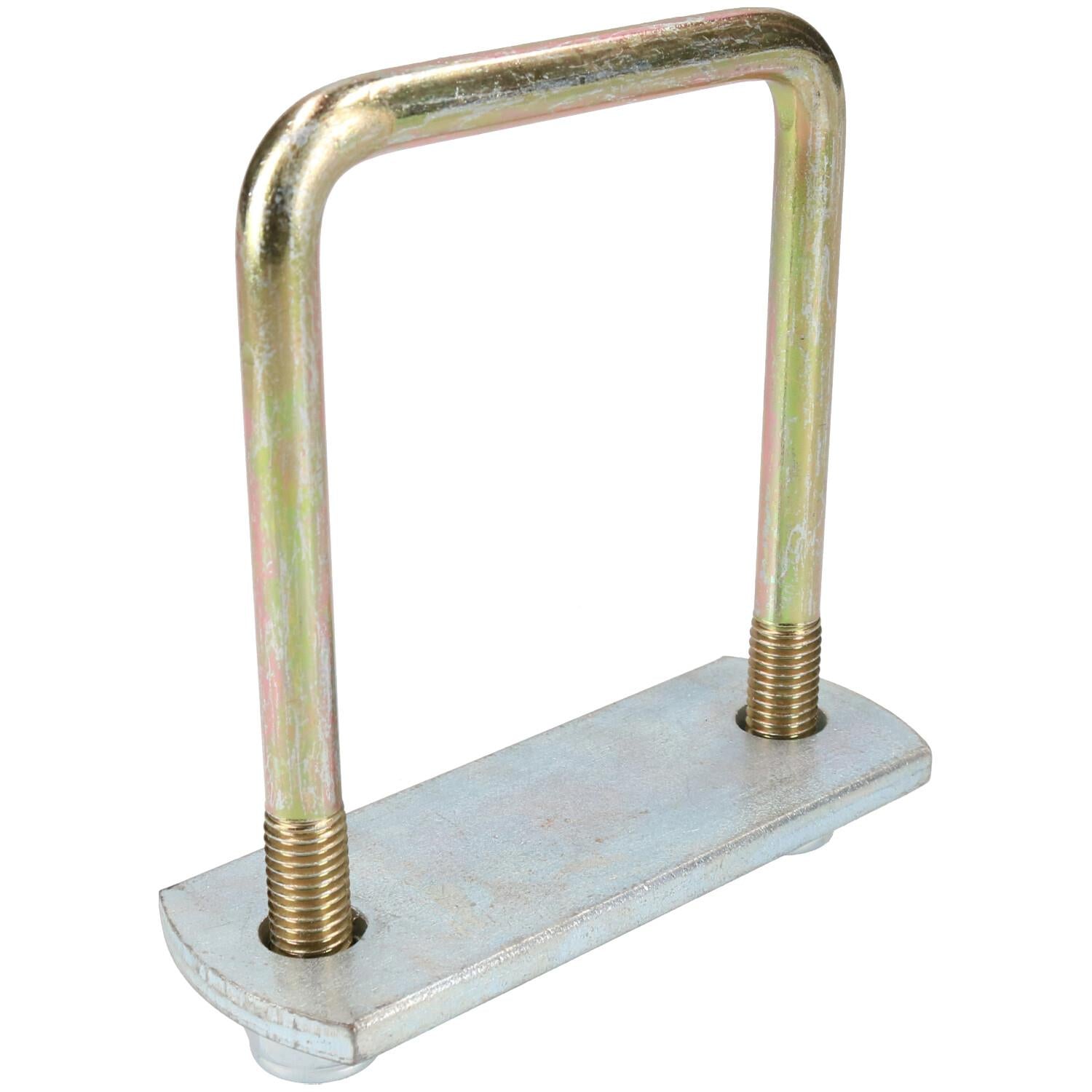 8er-Pack M10 70 mm x 100 mm U-Bolzen N-Bolzen mit Platten und Muttern HOCHZUG