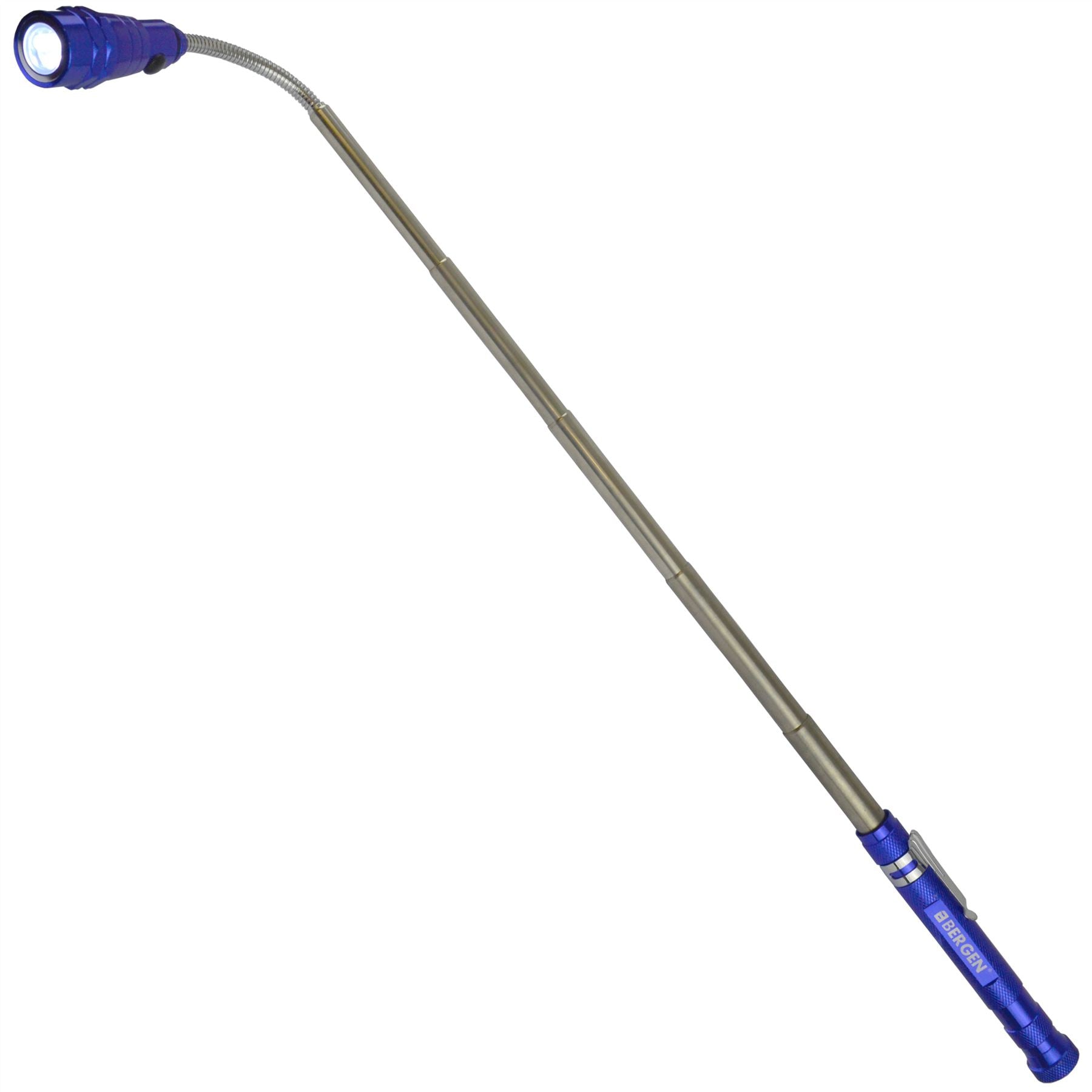 3 LED Taschenlampe Blitzlicht Teleskop Flexible Magnetische 5lb Pick Up Werkzeug AT981