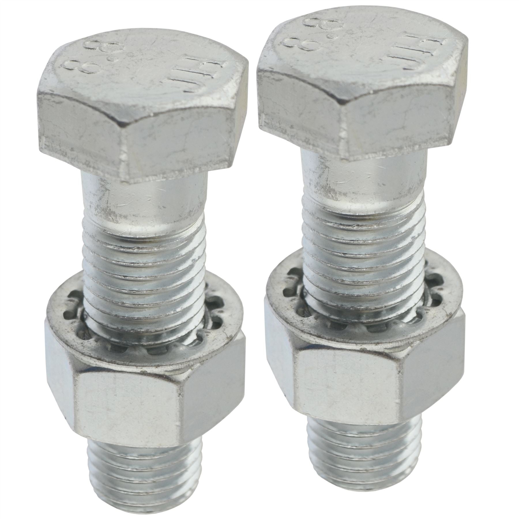 PAIR Tow Bar / Tow Ball Bolts with Nuts & Washers HIGH TENSILE