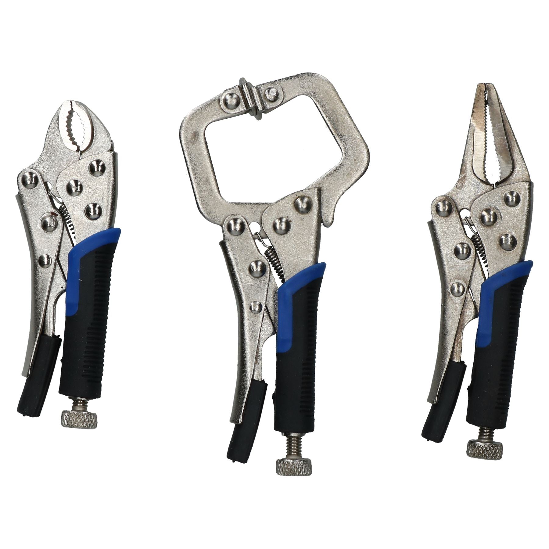 Mini Locking Pliers Clamp Mole Vice Grip Plier For Hobby Craft Welding 3pc Set