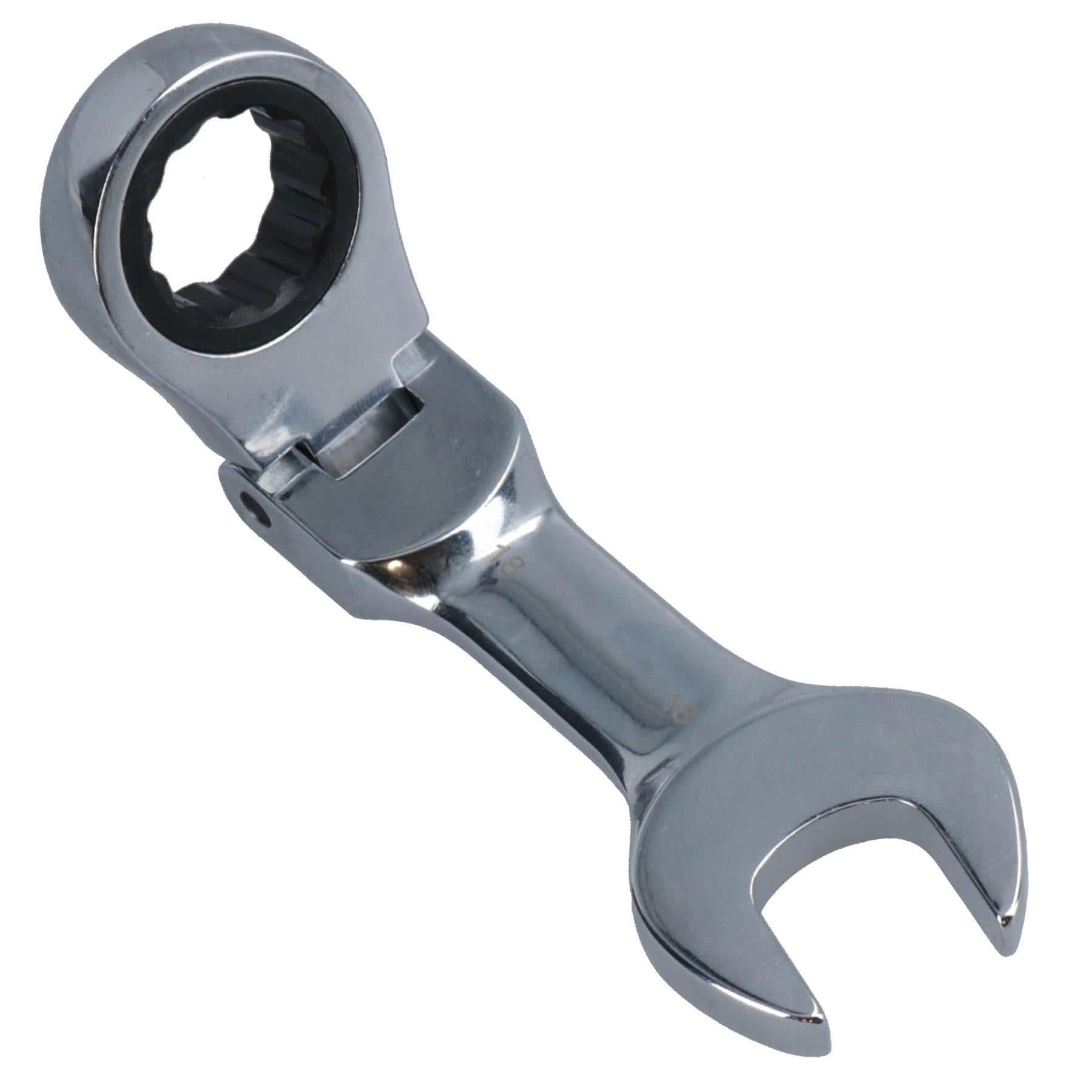 Jeu de clés mixtes à cliquet flexibles courtes métriques MM 8 mm – 19 mm