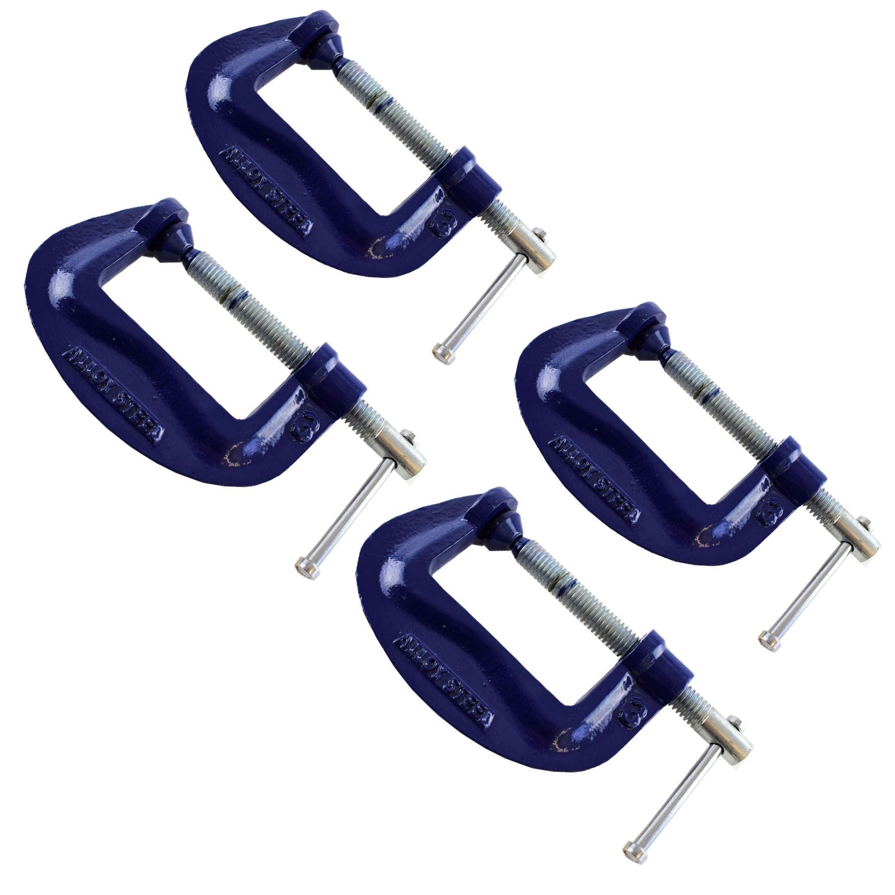 3 "Heavy Duty G Klemme C-Klemme Griff Halter Schraubstock Verschluss Holzbearbeitung