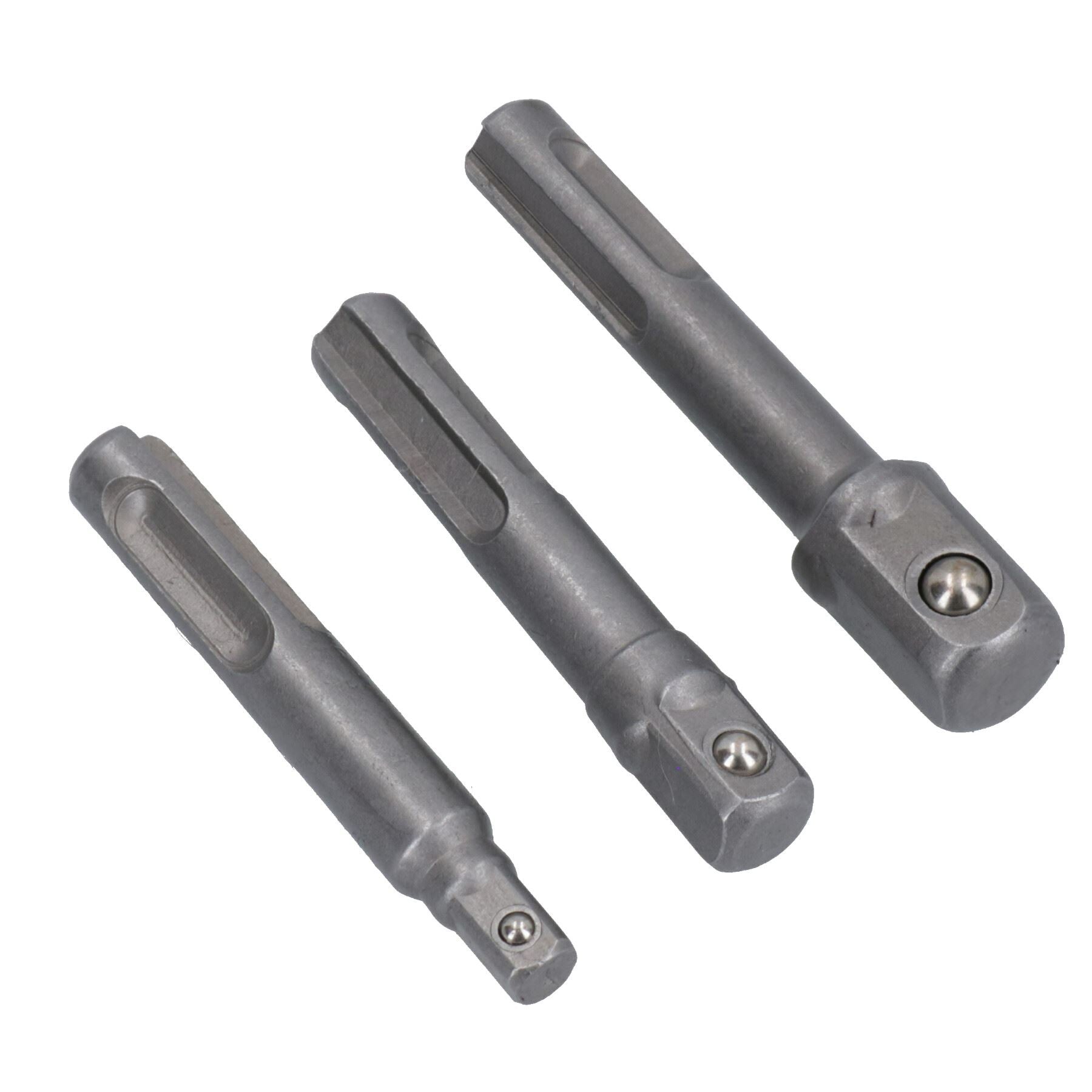 Jeu de 3 douilles SDS pour mandrin de perçage 1/4" / 3/8" et 1/2" Adaptateur TE461