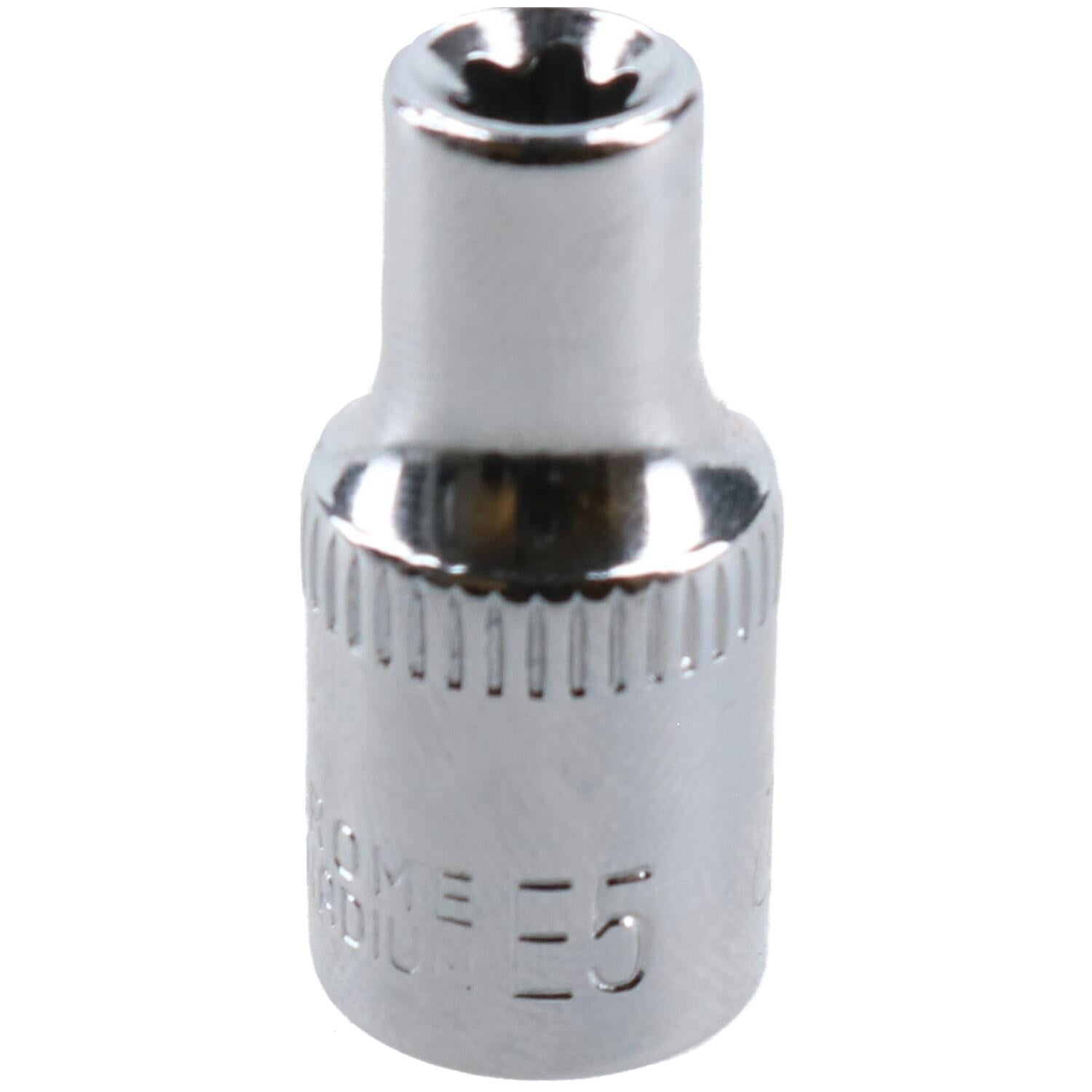 Female Torx Socket Star Bit Standard External Chrome Vanadium