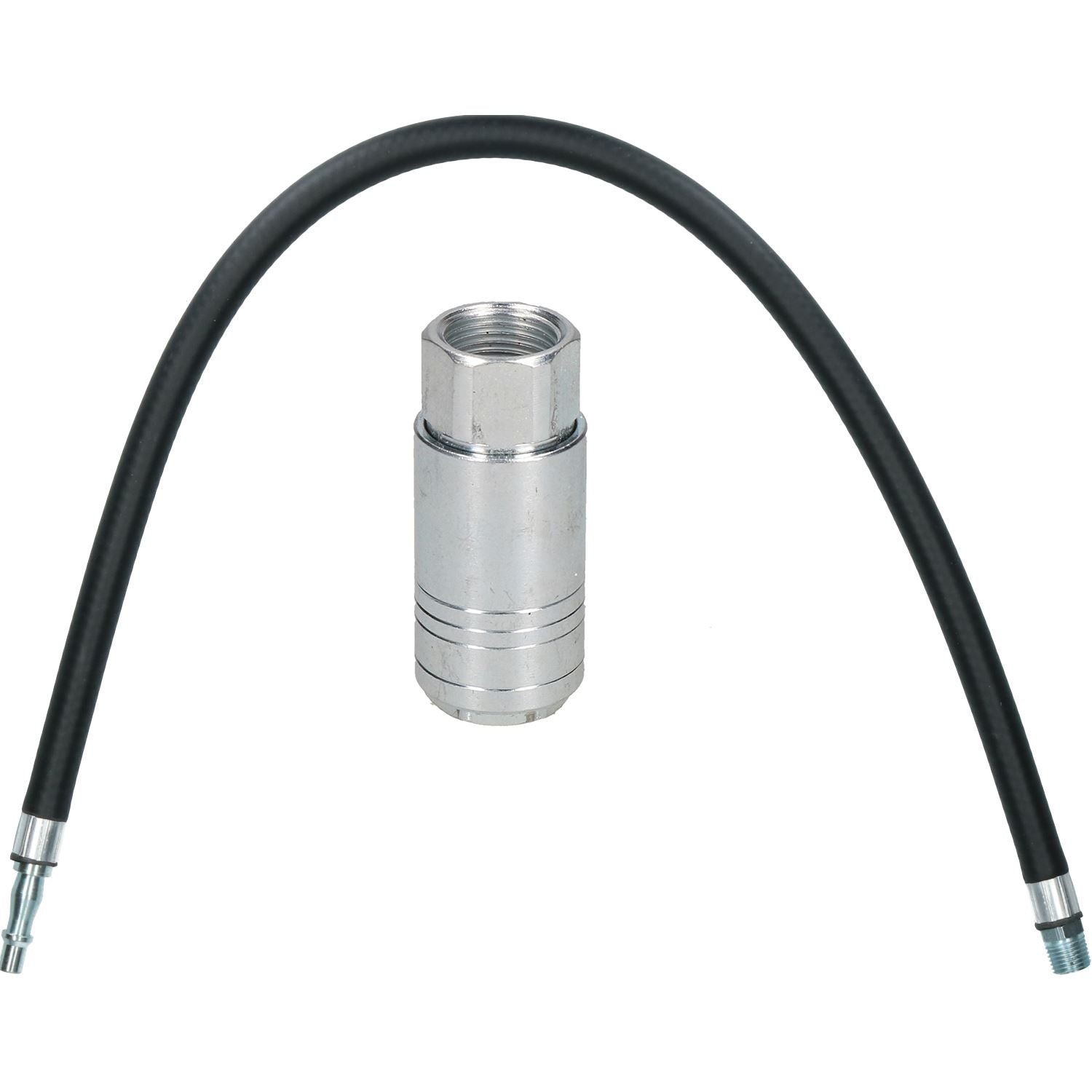 Anti-Whip-Sprühschlauch, 0,6 m x 10 mm, 3/8 Zoll BSP und Innengewinde