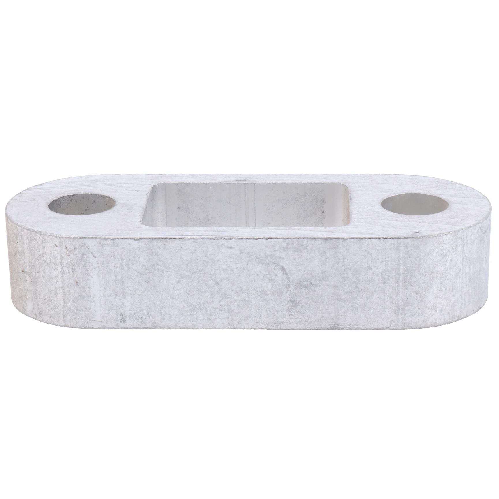 Entretoise de boule de barre de remorquage moyenne pour remorques, caravanes, boulons, écrous et rondelles de 1" et 65 mm de long