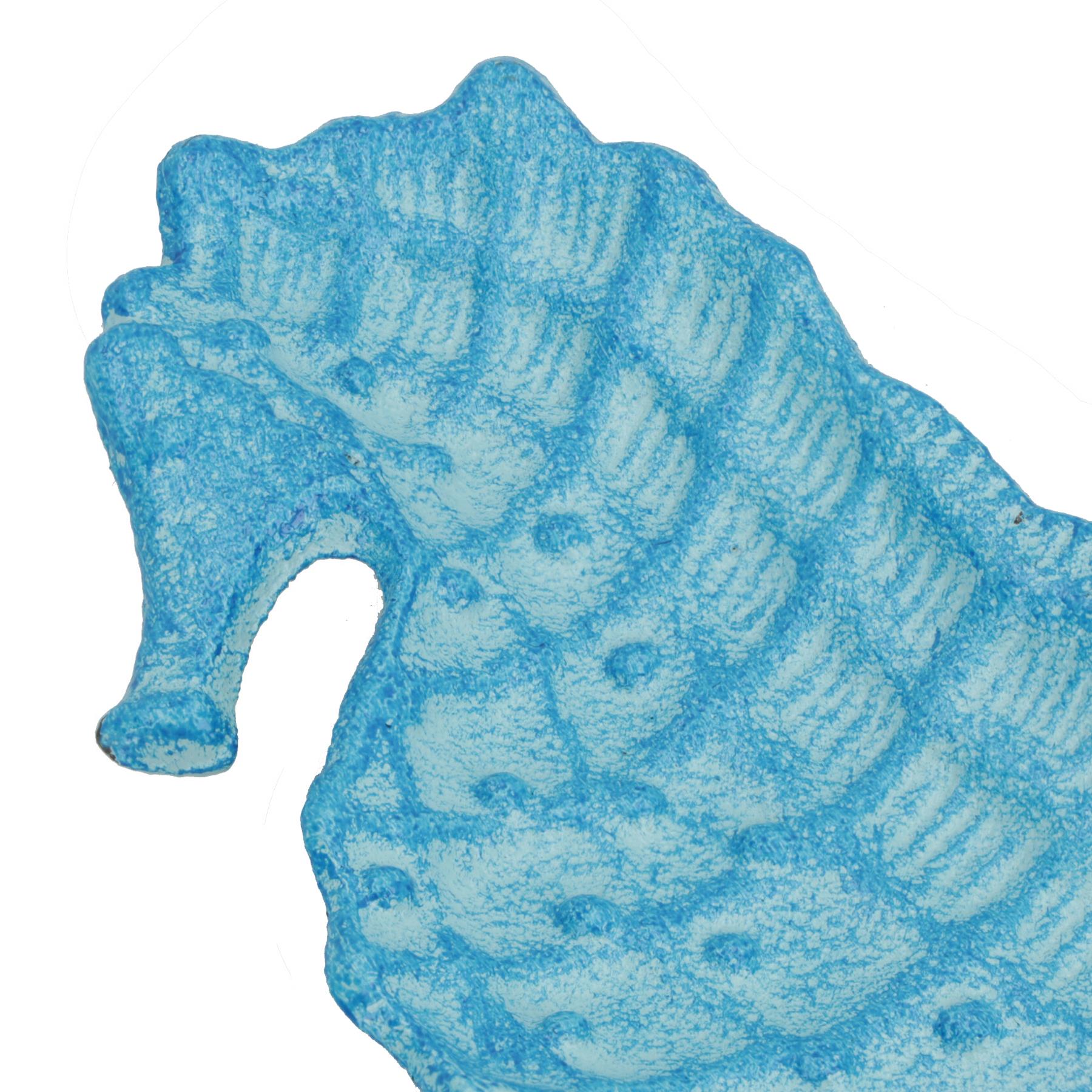 Seahorse Soap Dish Bar Holder Seaside Vibe Bathroom Toilet Ornament Beach