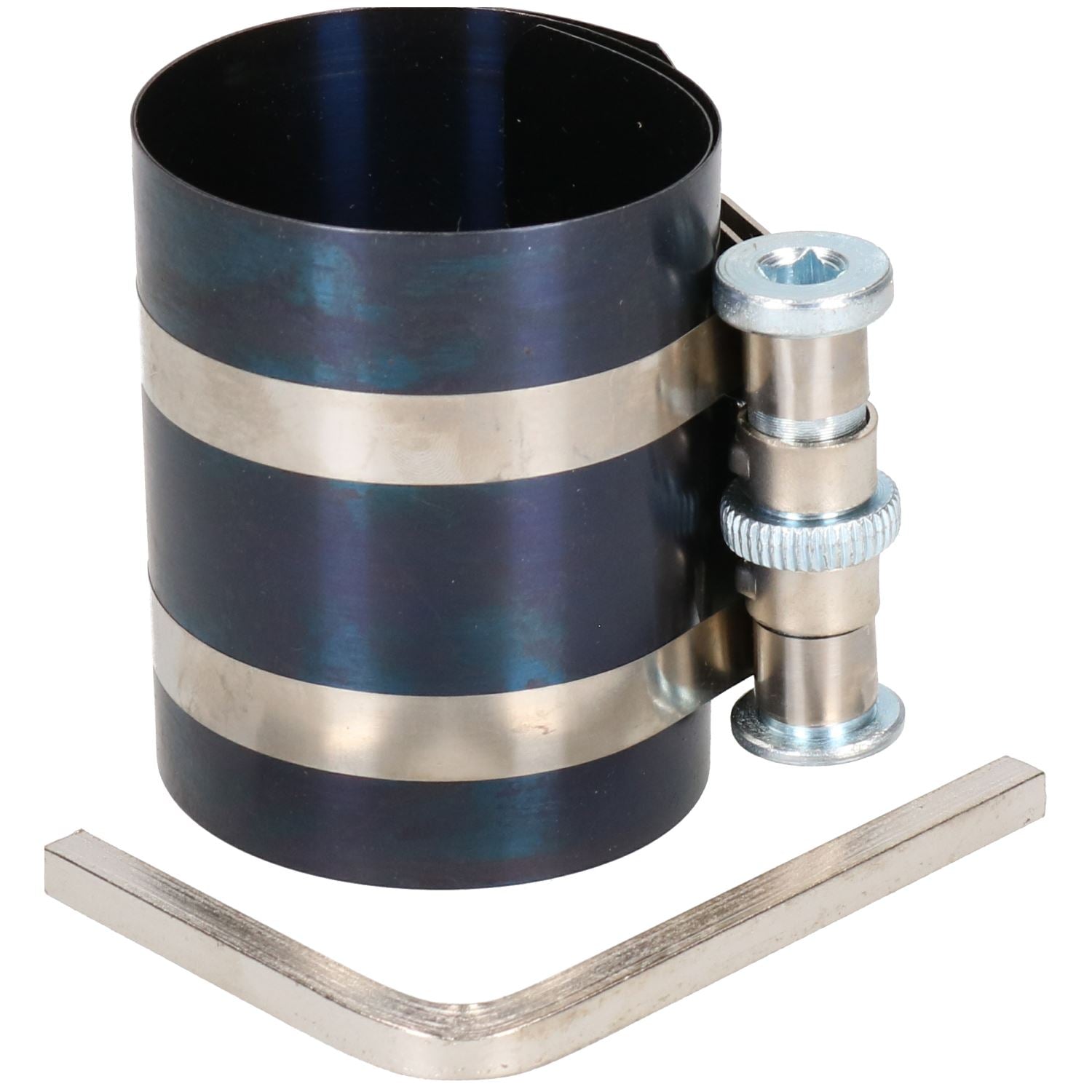 Compresseurs à segments de piston 3" + 4" 50 mm – 175 mm Collier de serrage en acier inoxydable Lot de 2