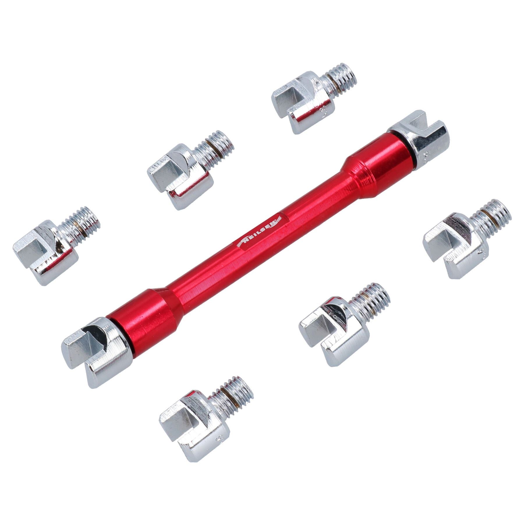 Clé à rayons pour roues à tension de moto 5,4 mm – 6,8 mm 9 pièces