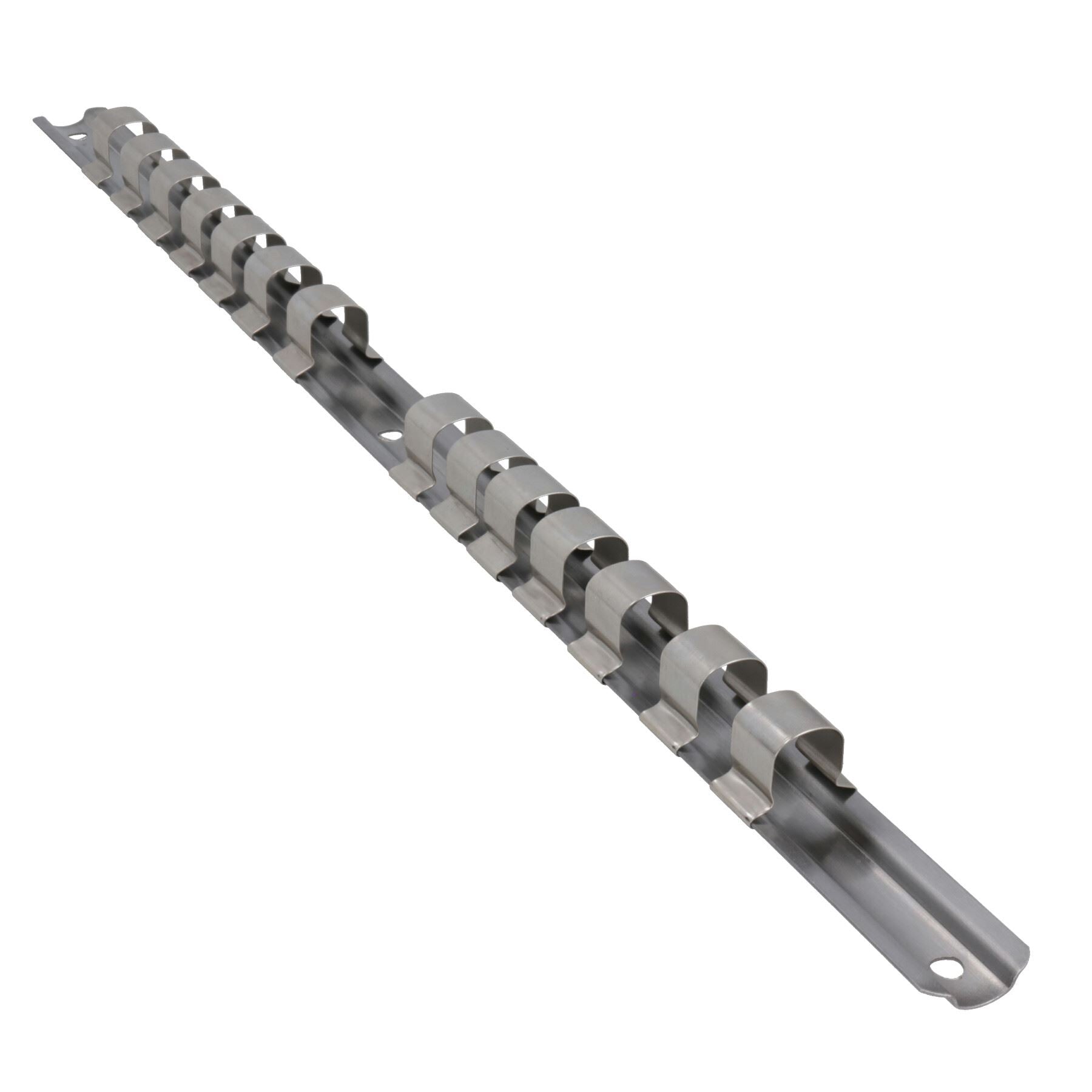 Ensemble de 3 rails à douilles 1/2" 3/8" 1/4" Support de rangement Organisateur de poignée TE063