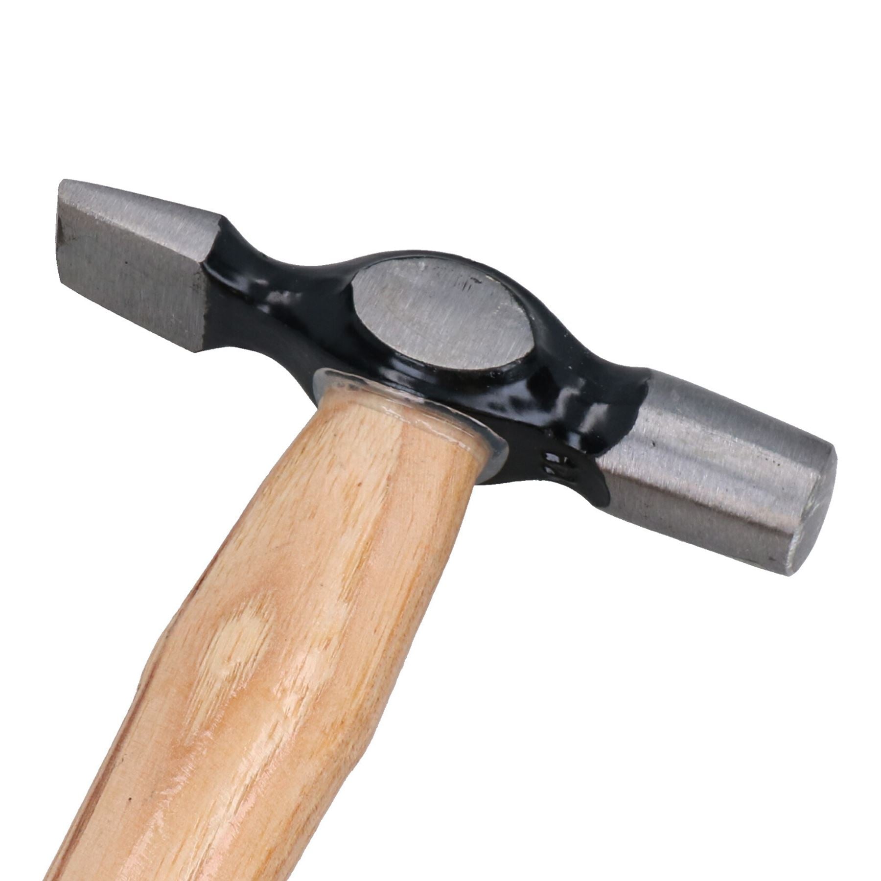 Marteau à panne ronde avec manche en bois d'hickory véritable de 4 oz TE421