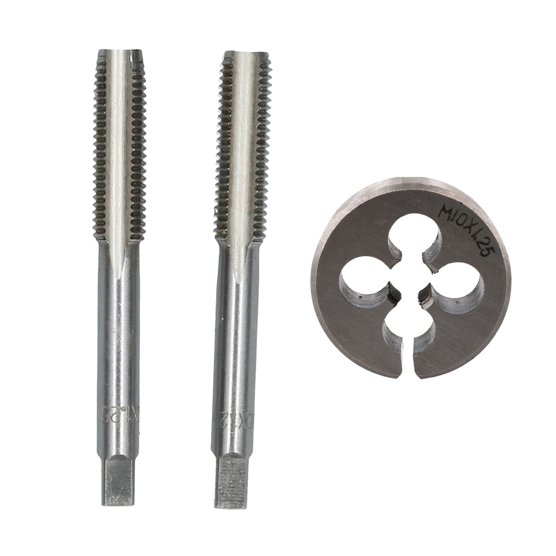 Metric Tap and Die Tungsten Steel Taper and Plug Set M2 - M18