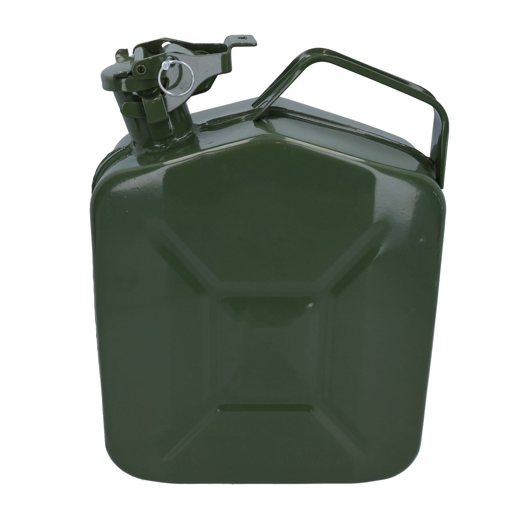 20 Ltr Metall Kraftstoff Kanister Halter Lagerung Container + Flexible Kraftstoff Ausgießer