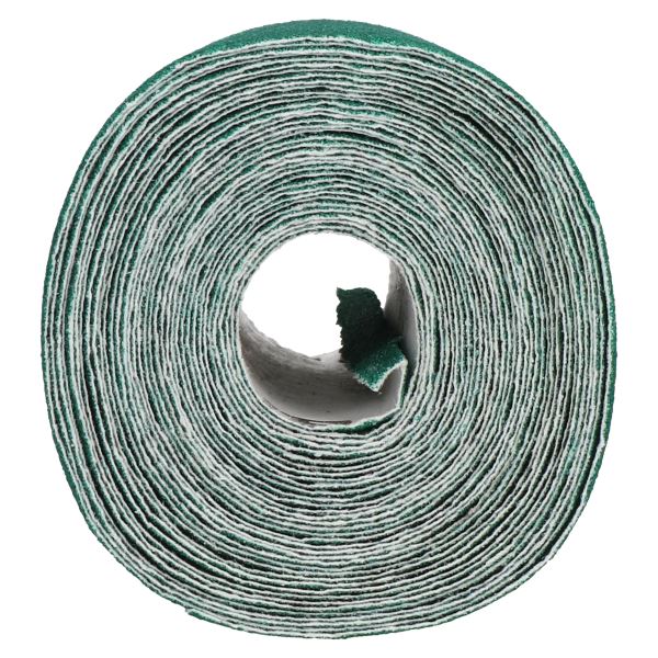 Rouleau de papier abrasif en oxyde d'aluminium 5 m x 115 mm, grain 80, papier abrasif moyen