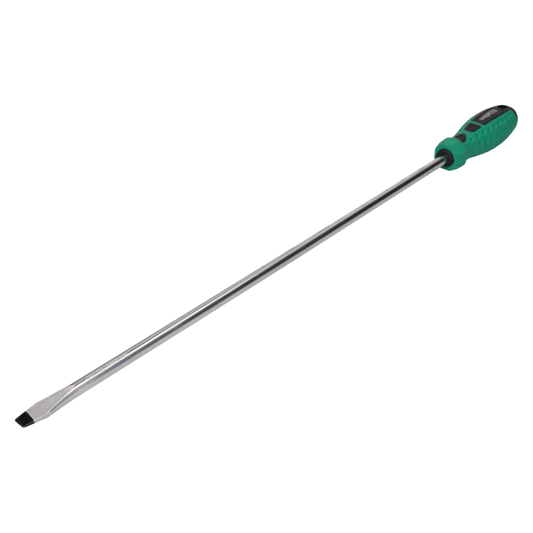 Tournevis à tête plate avec embout magnétique et manche en caoutchouc 3 mm – 9,5 mm