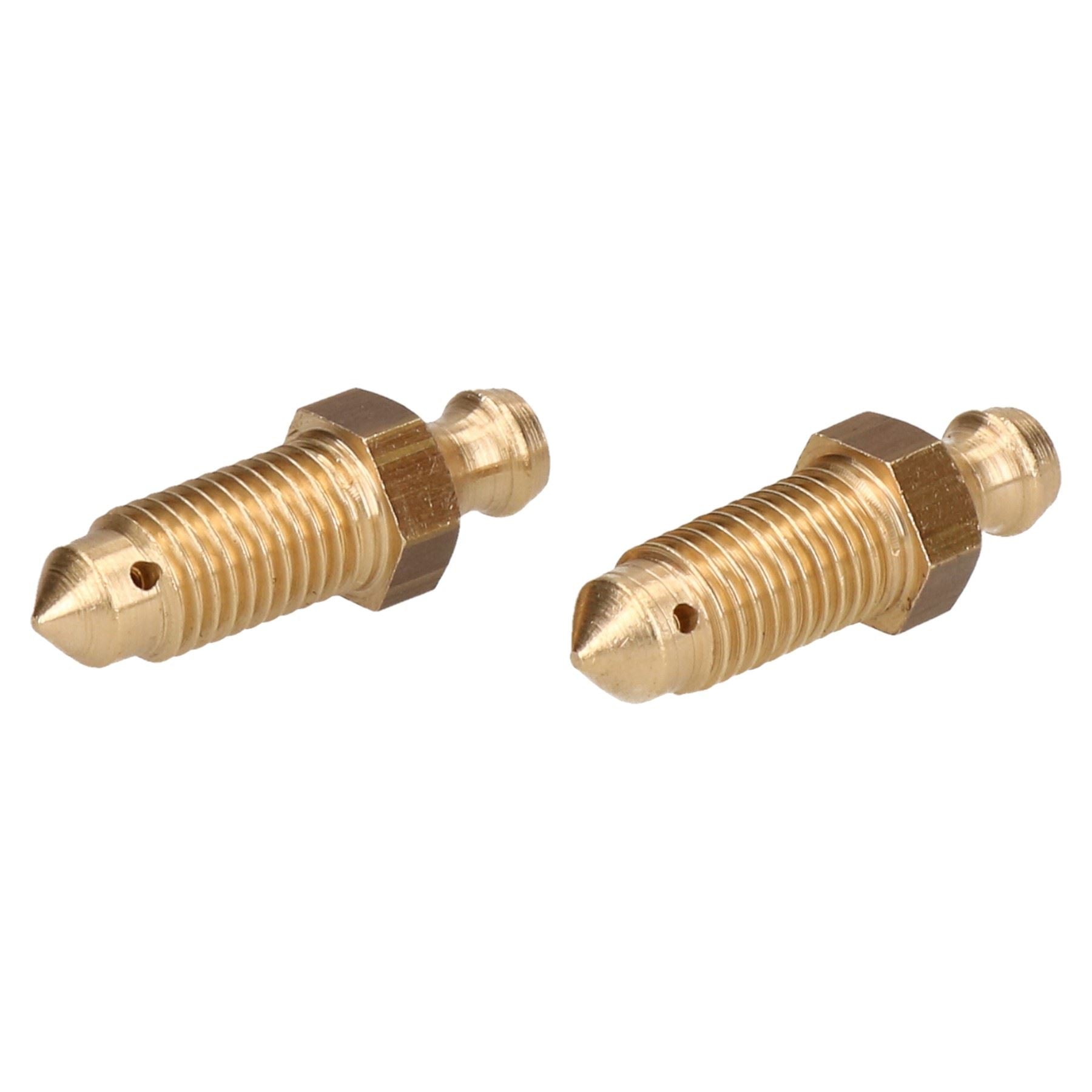 Brass Brake Caliper Bleeding Bleed Nipple Screw Bleedscrews UNF Metric BSF