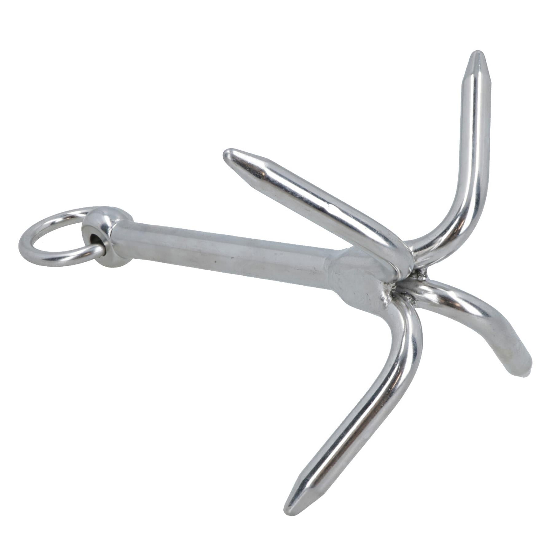 Grapnel Hook Anchor 200mm Grappling 316 Stainless steel Marine Grade