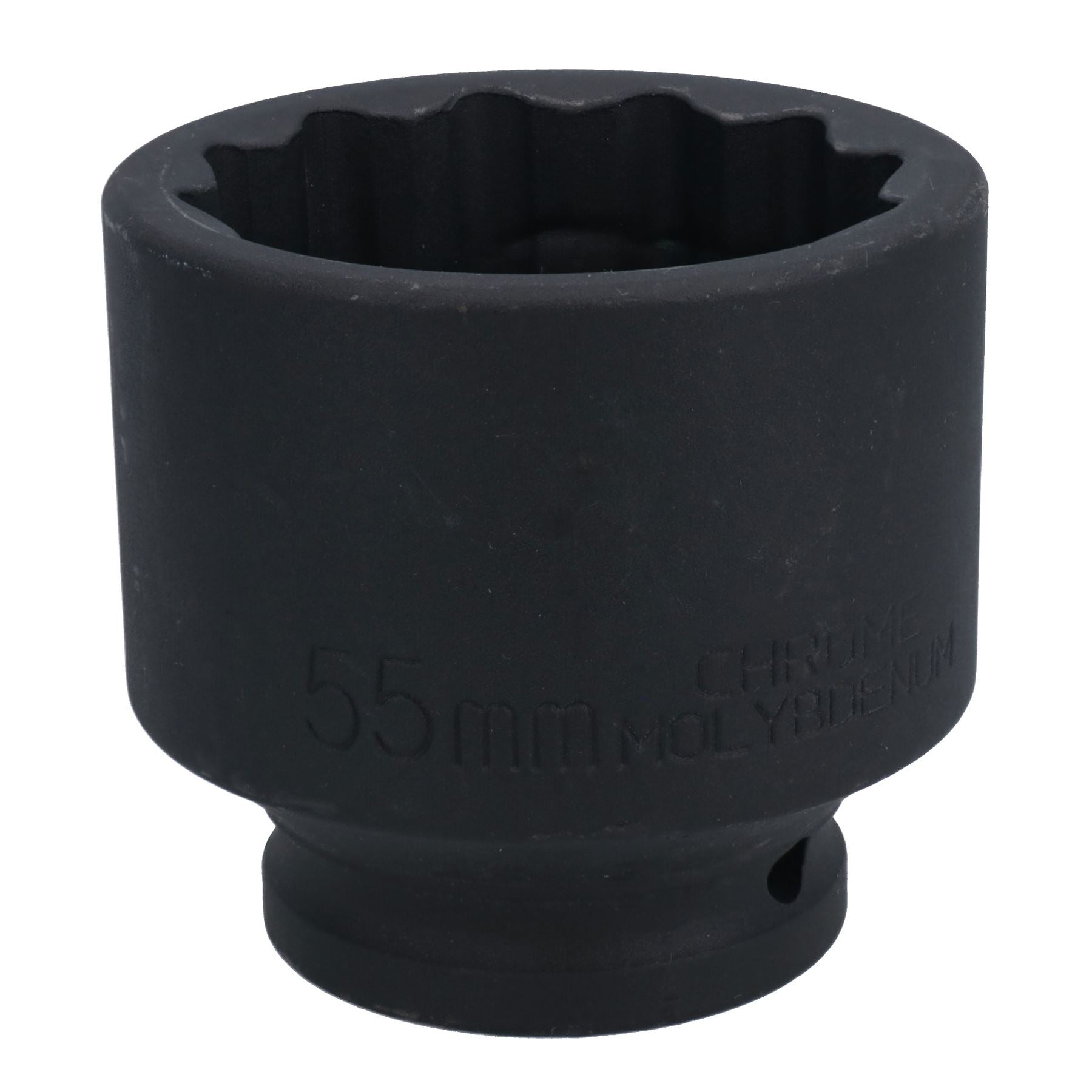 55mm 3/4in Drive Metric Shallow Impact Hub Wheel Nut Socket 12 Sided Bi-Hex