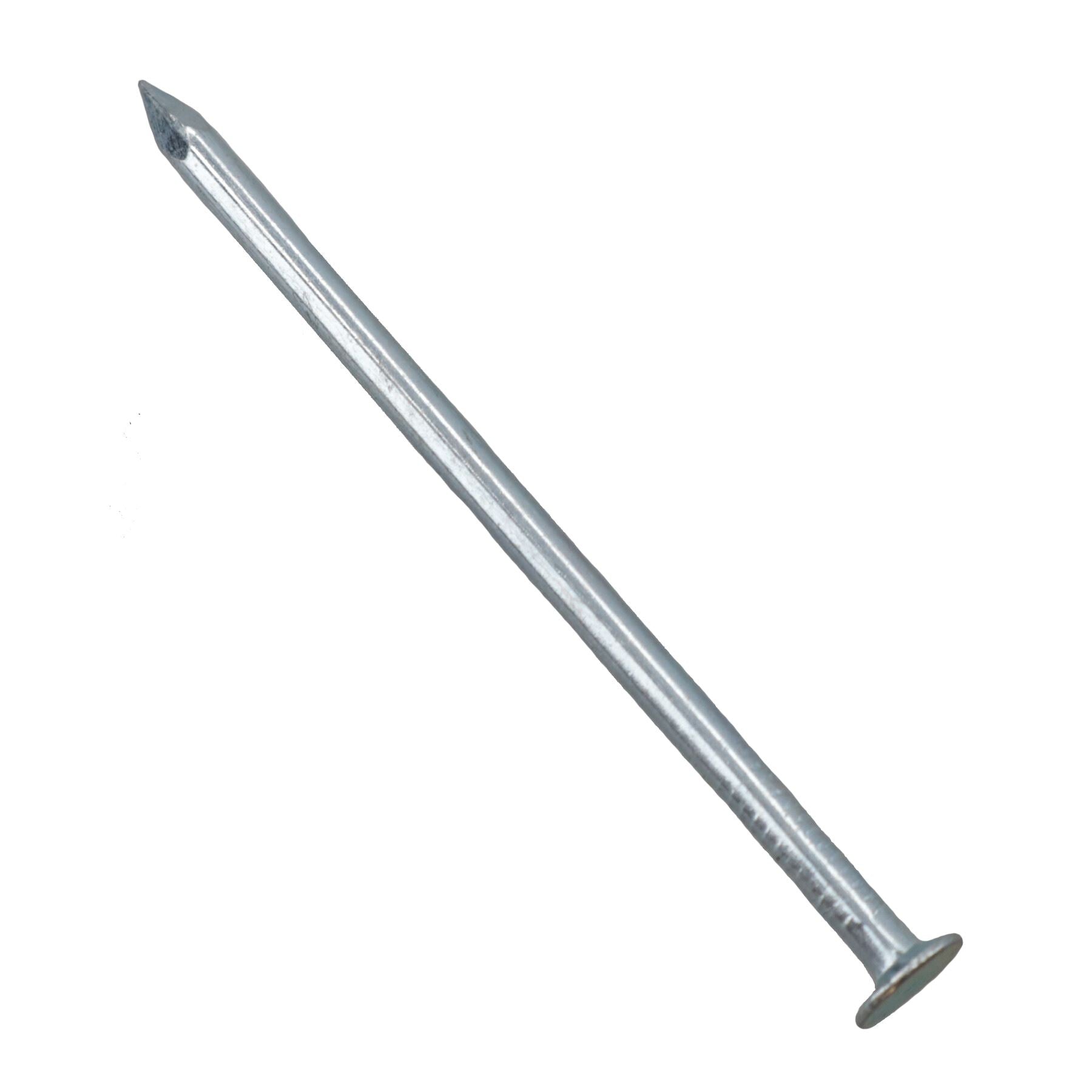 Clous à tête ronde 2,3 mm x 50 mm pour bois zingué