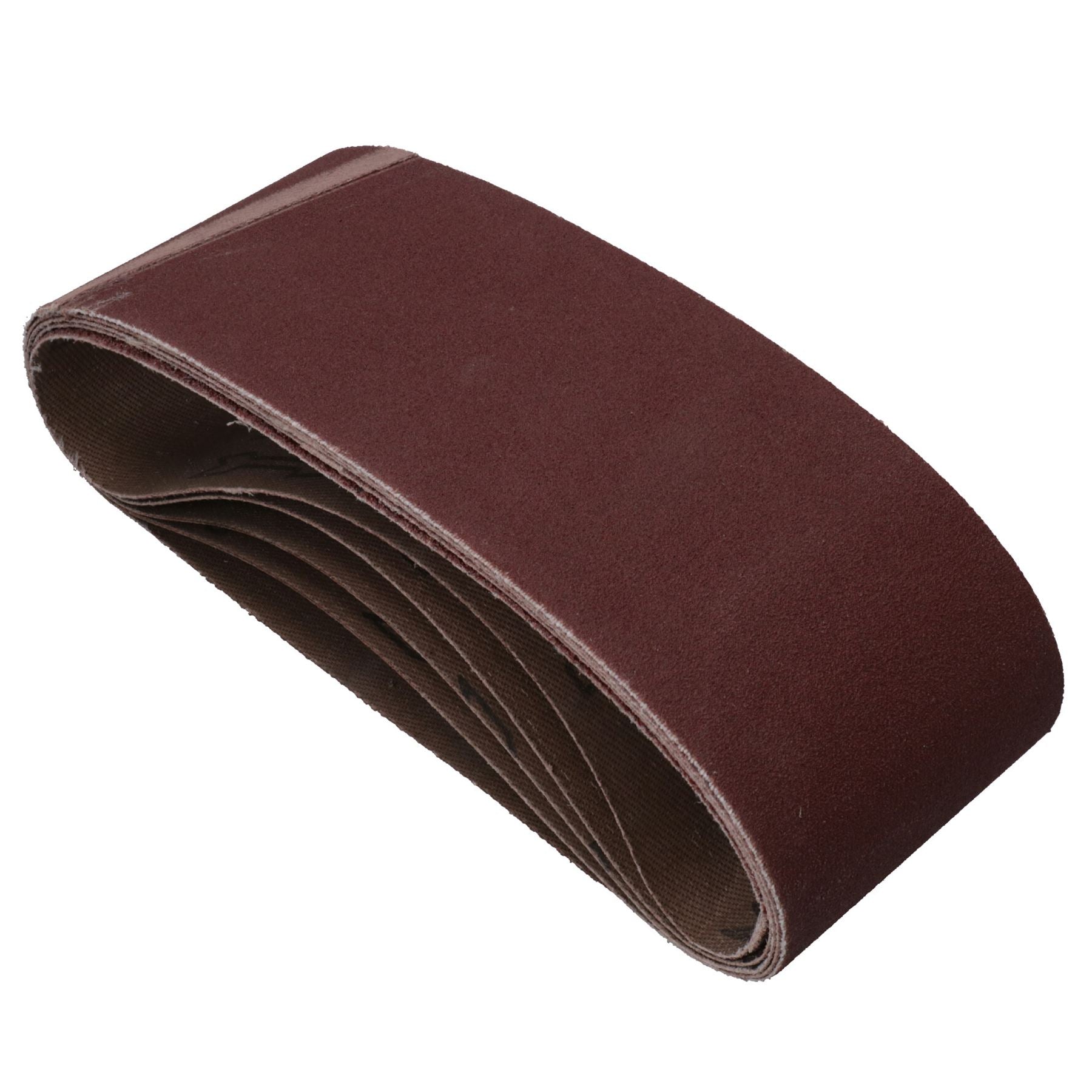 Disques abrasifs pour ponceuse à bande, grain mixte 40, 60, 80, 120, 75 mm x 457 mm