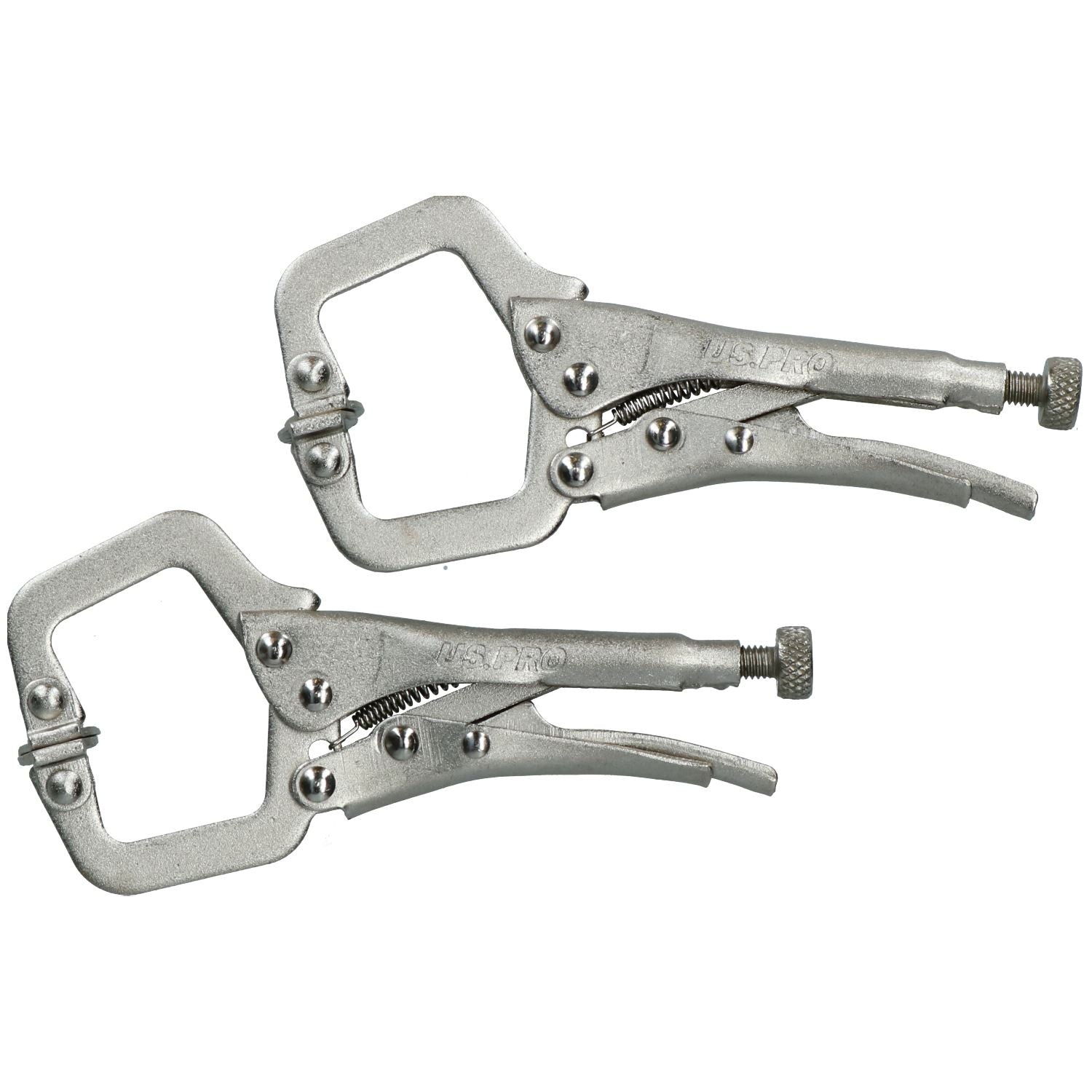 Pinces à sertir en C réglables et verrouillables de 5"/125 mm pour soudage
