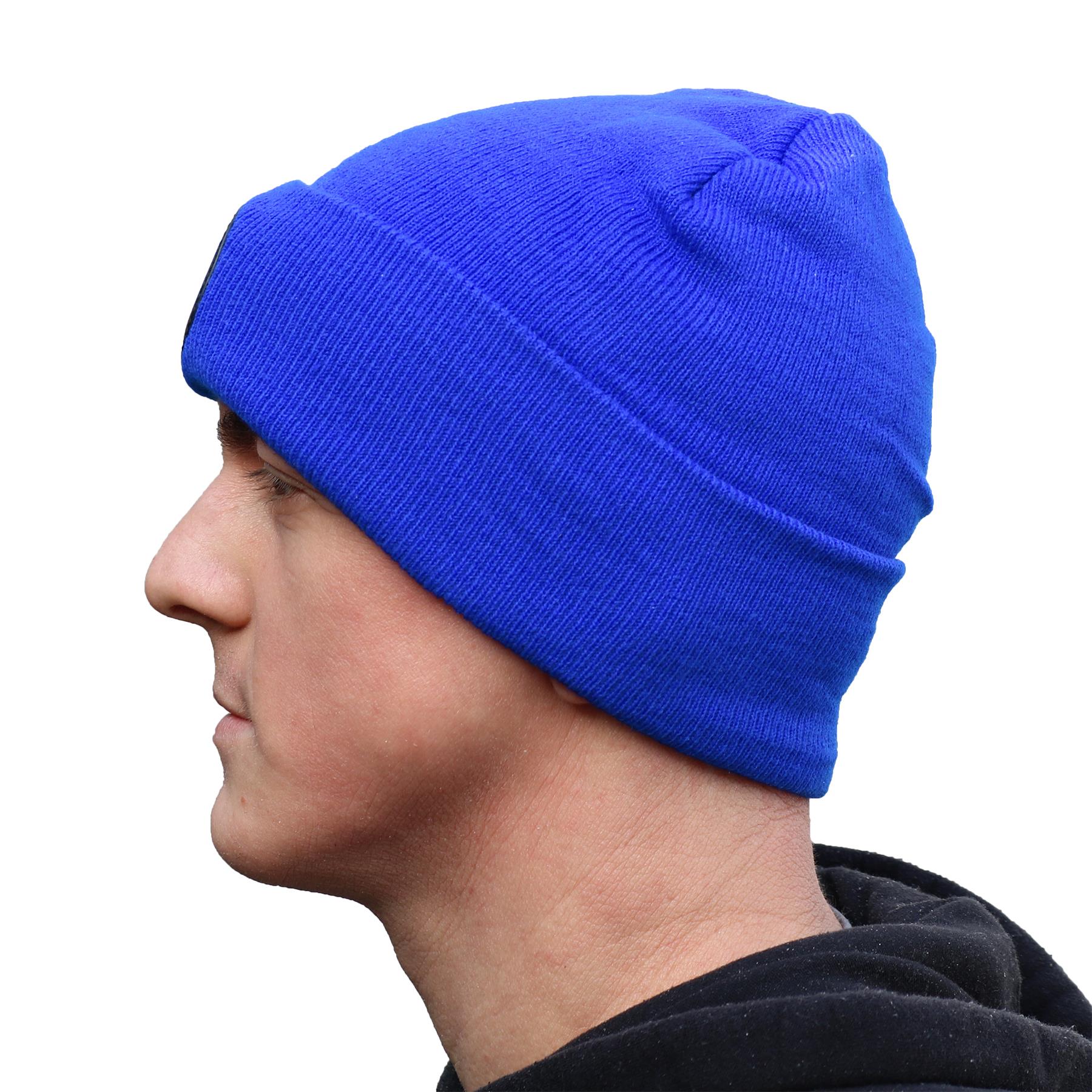 4 SMD LED Beanie Hut Licht USB Aufladbare Kopf Licht Taschenlampe Lampe Unisex
