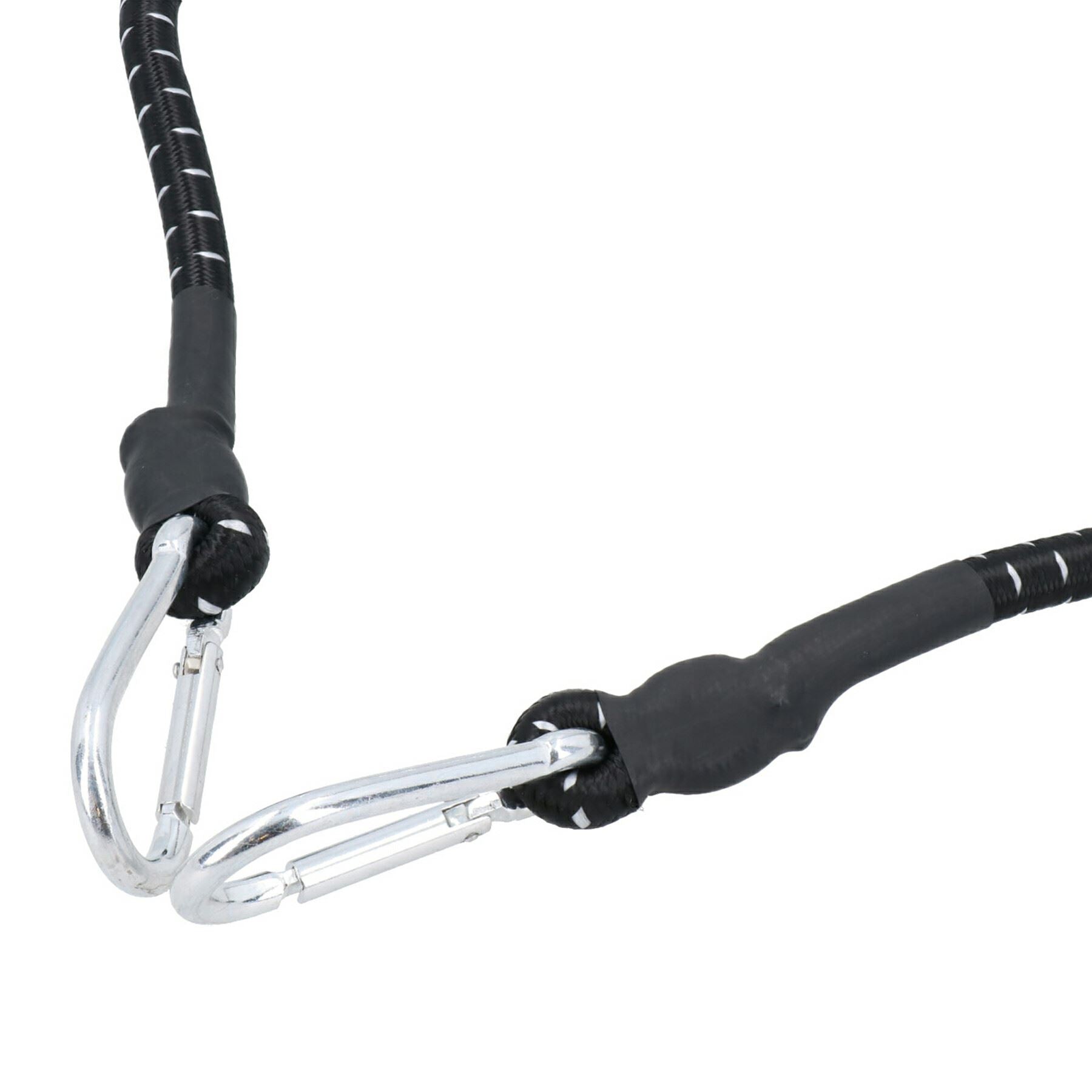 Sangle élastique de 60 po avec mousquetons en métal et support de fixation pour attache