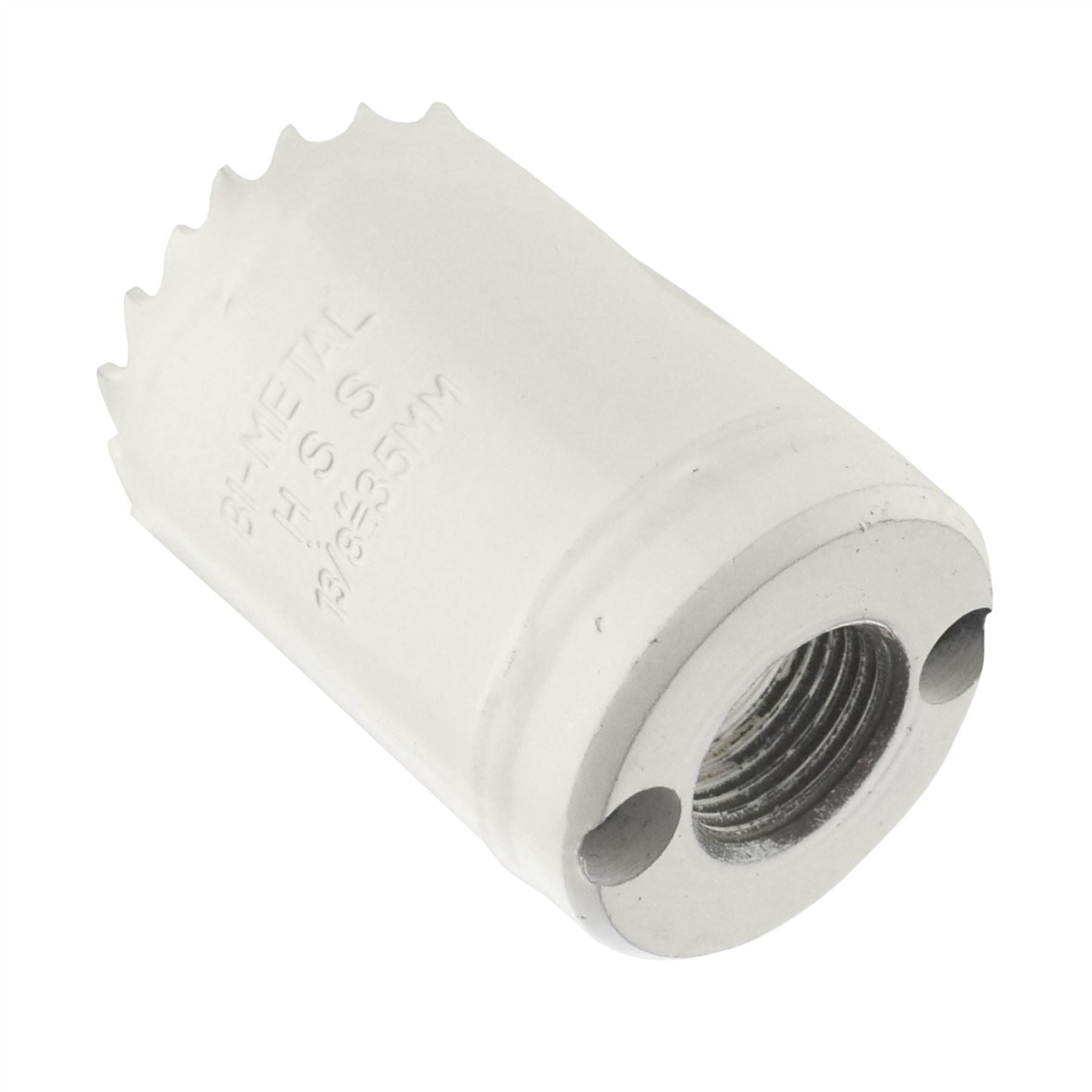 Scie cloche HSS à lame bimétallique pour coupe de l'acier et du bois de 14 à 22 mm + mandrins