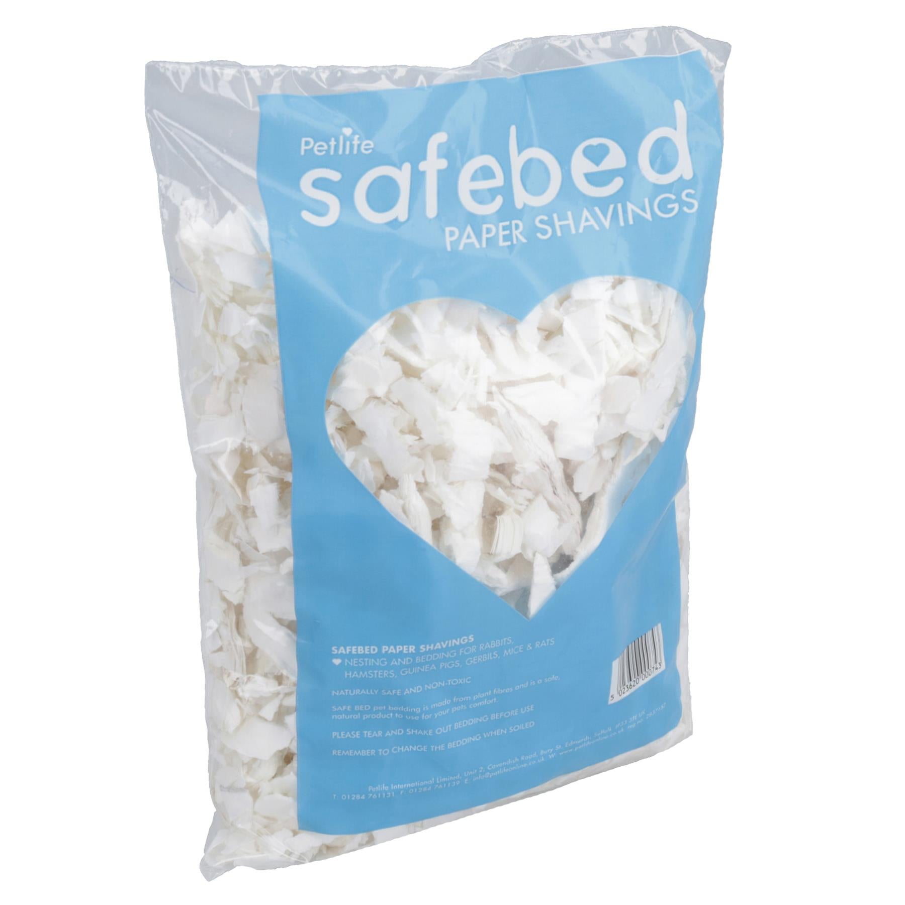 Lot de 6 copeaux de papier pour litière de nidification pour petits animaux, hamsters, gerbilles, souris, rats