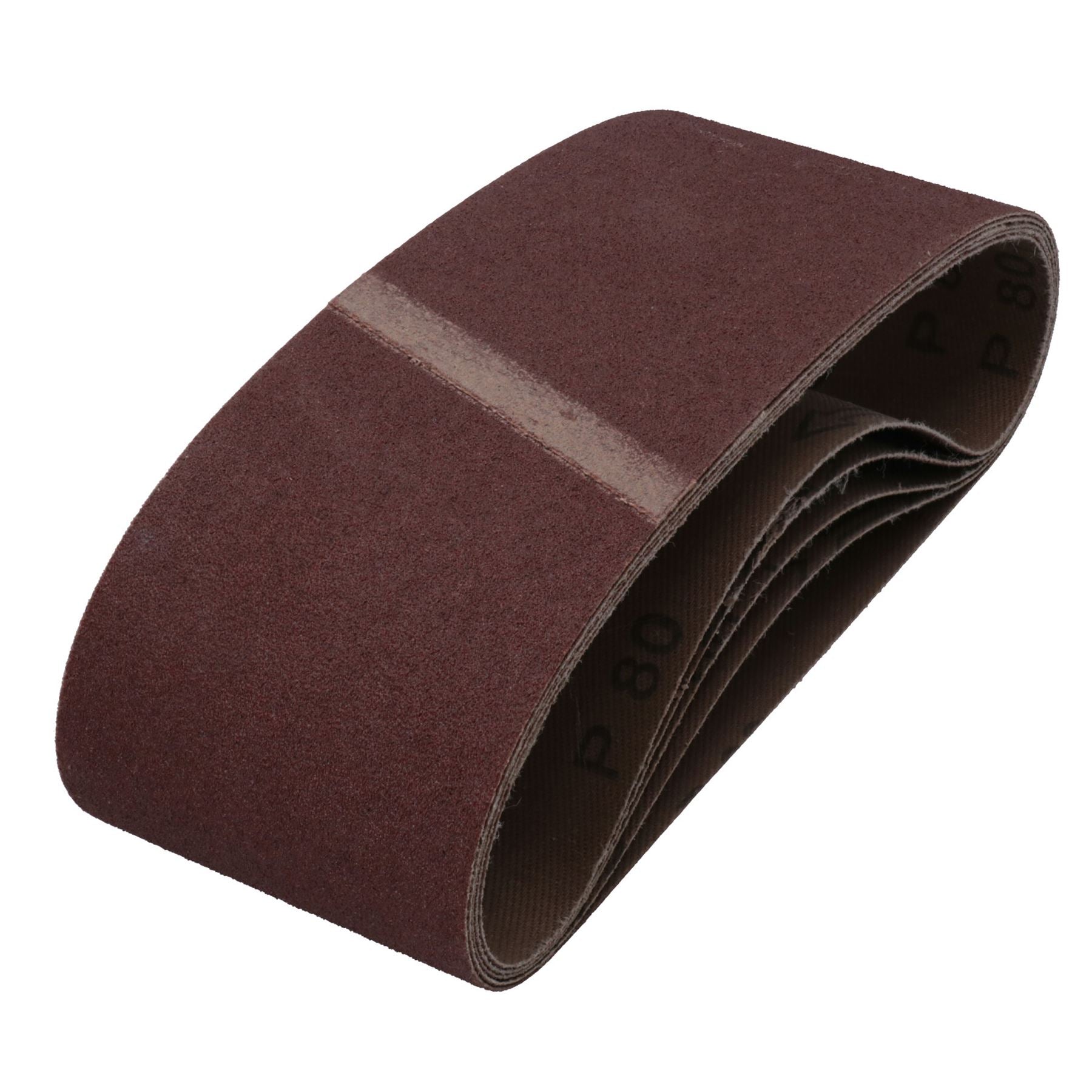 Disques abrasifs pour ponceuse à bande, grain mixte 40, 60, 80, 120, 75 mm x 457 mm