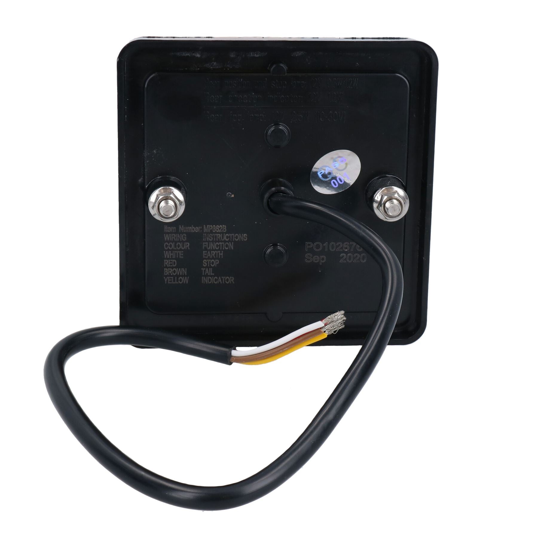 Lampe de rechange pour éclairage de remorque/caravane à LED 12 V TR170