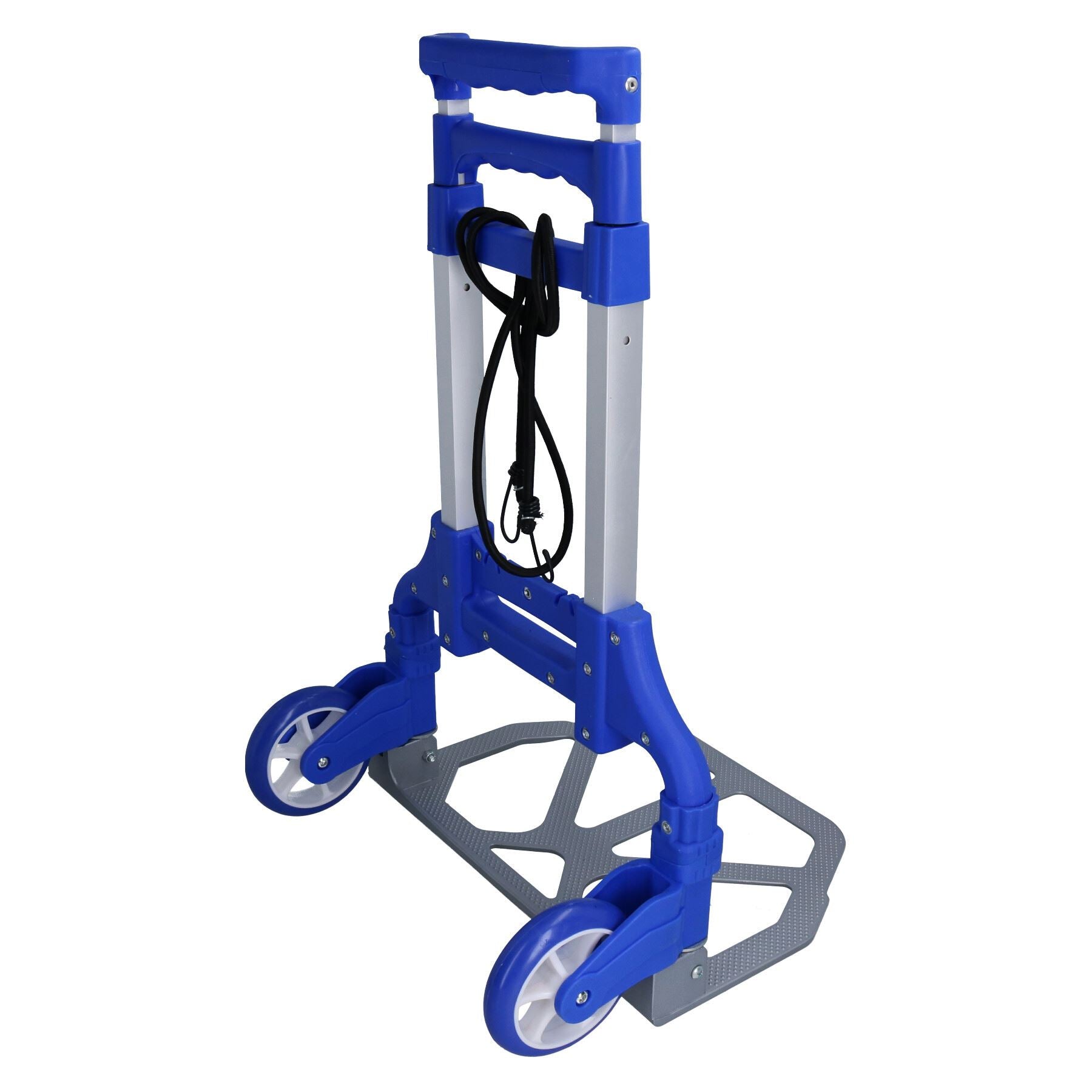 Folding Sack Truck Hand Trolley Aluminium Telescopic Carry Cart 70Kg Capacity