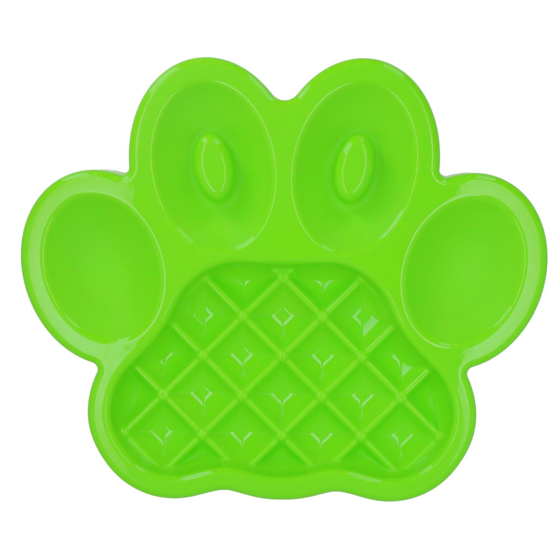 2PK Green Interactive Dog Slow Feeder Dog Food Accessories Control Fast Eating