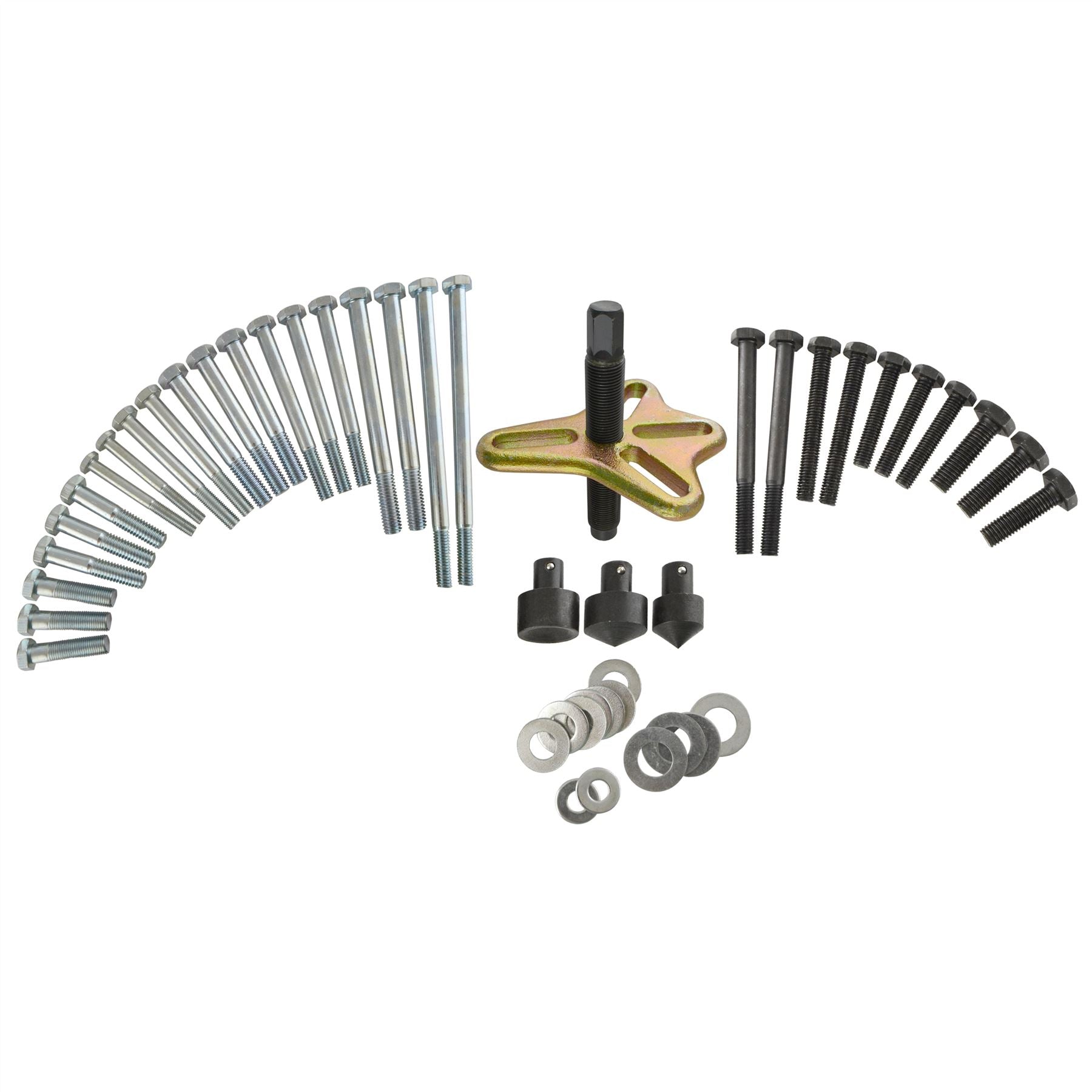 46-teiliges Harmonic-Puller-Set für Kurbelwellen- und Ausgleichsgetriebe, Schwungräder, Lenkung, TE822