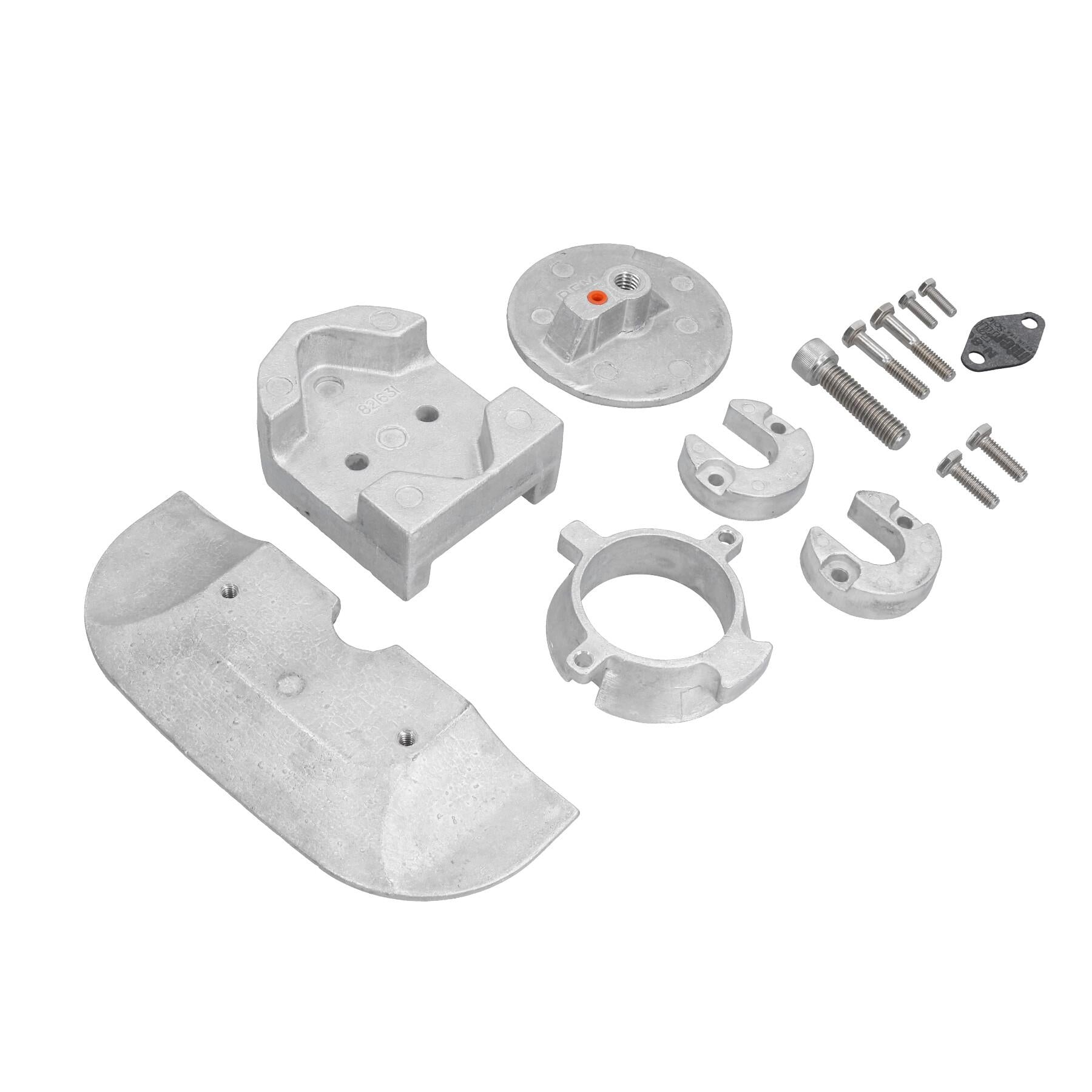 Mercury Mercruiser Alpha One Gen II Anodensatz Aluminiumlegierung Z-Antrieb