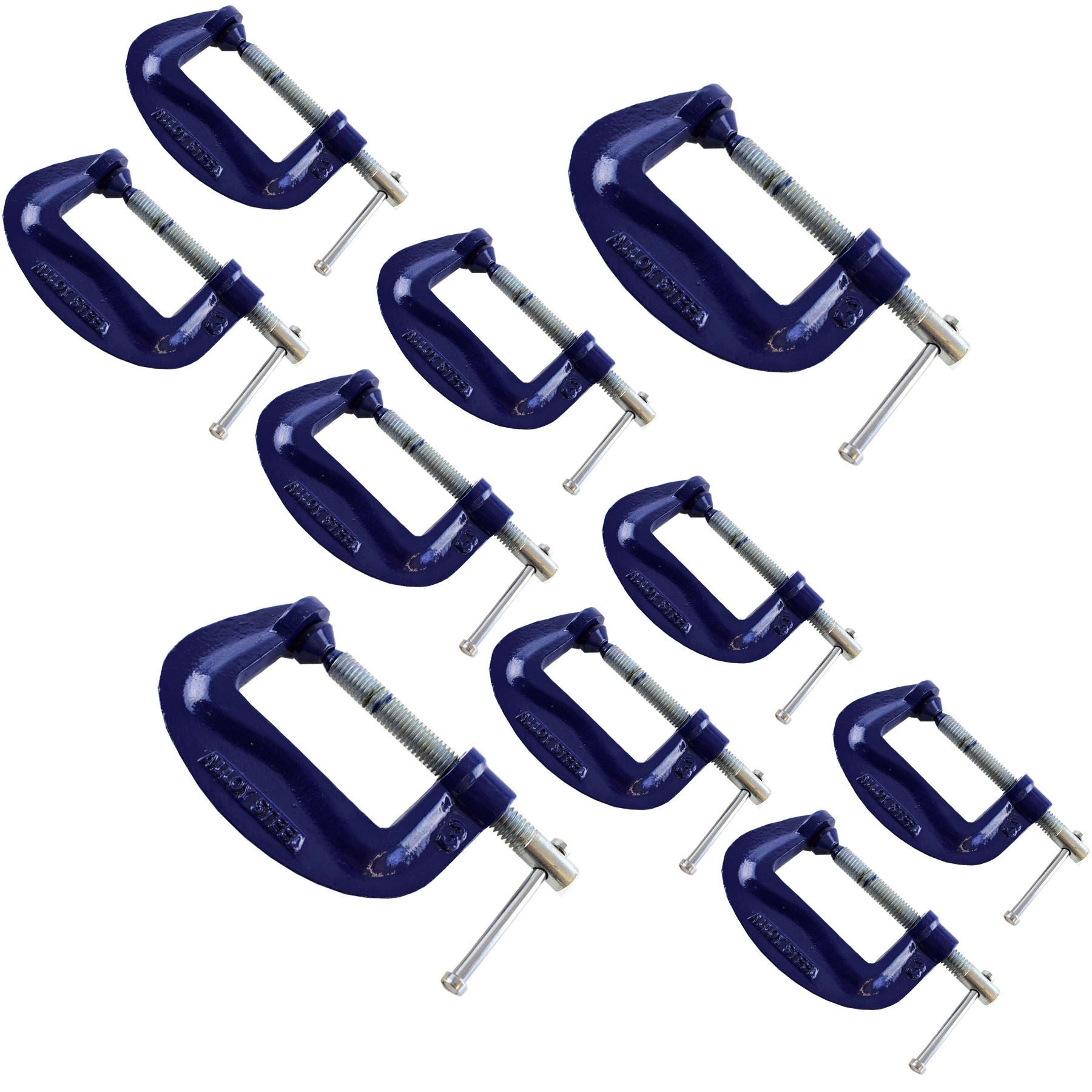 3 "Heavy Duty G Klemme C-Klemme Griff Halter Schraubstock Verschluss Holzbearbeitung