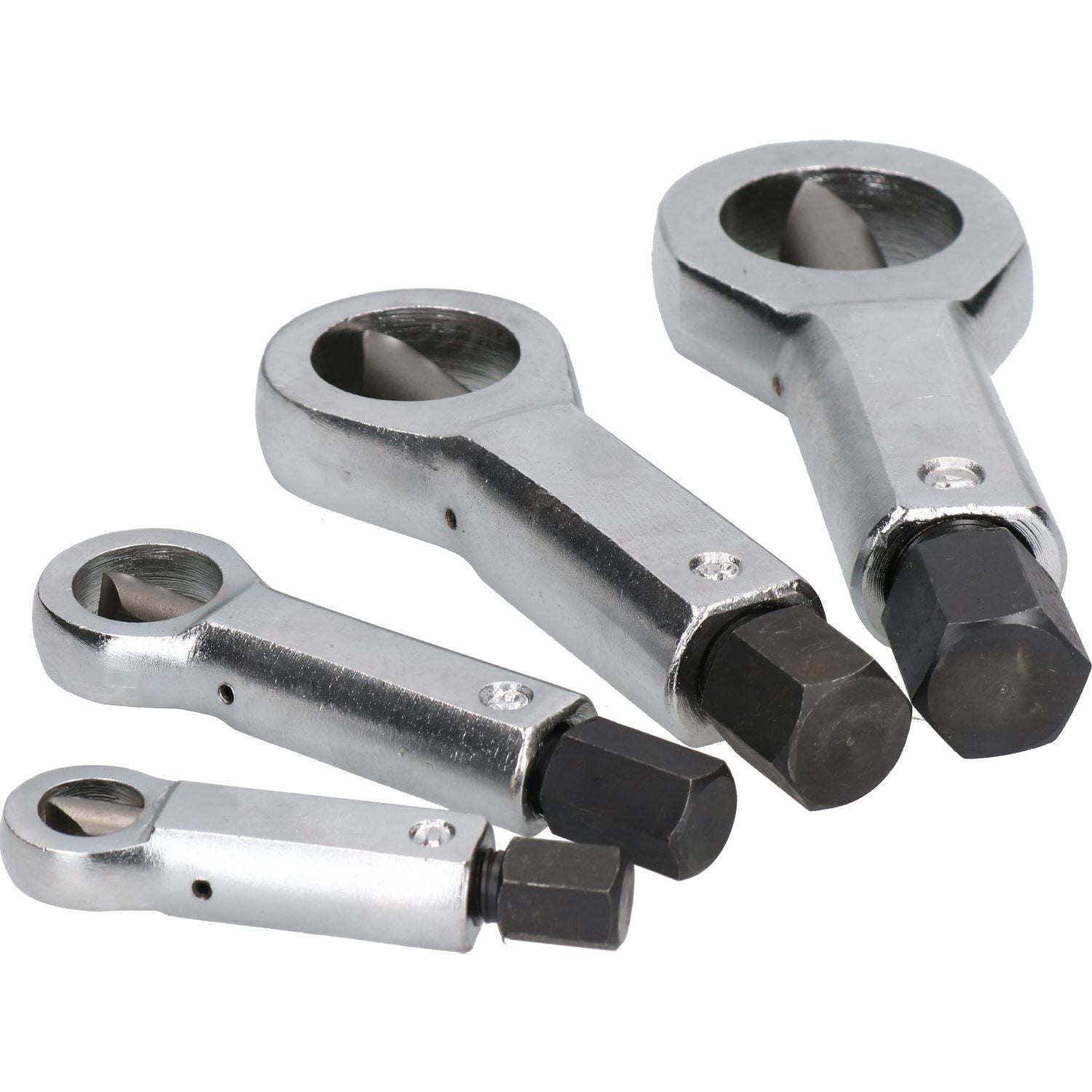 Extracteur de séparateur d'écrous et de boulons pour écrous rouillés, arrondis, grippés et endommagés