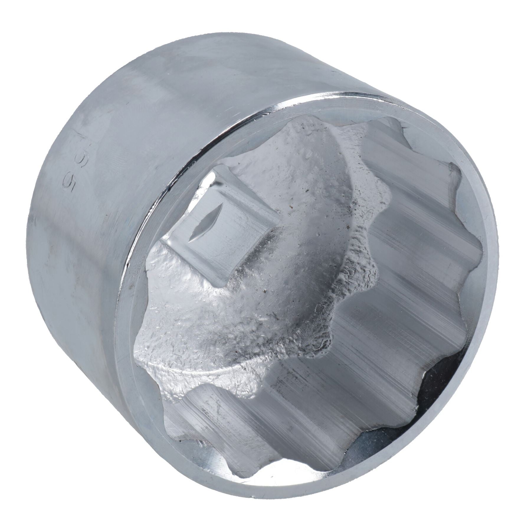 3/4"-Antrieb, flache Steckschlüsseleinsätze, metrisch, 55–70 mm, 5-teilig, Doppelsechskant, TE537