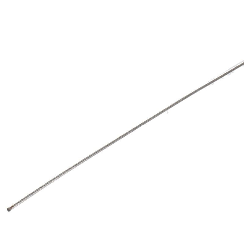 Câble de dérailleur en acier inoxydable pour vélo 1,2 mm x 2,3 m avec embout Shimano Stram