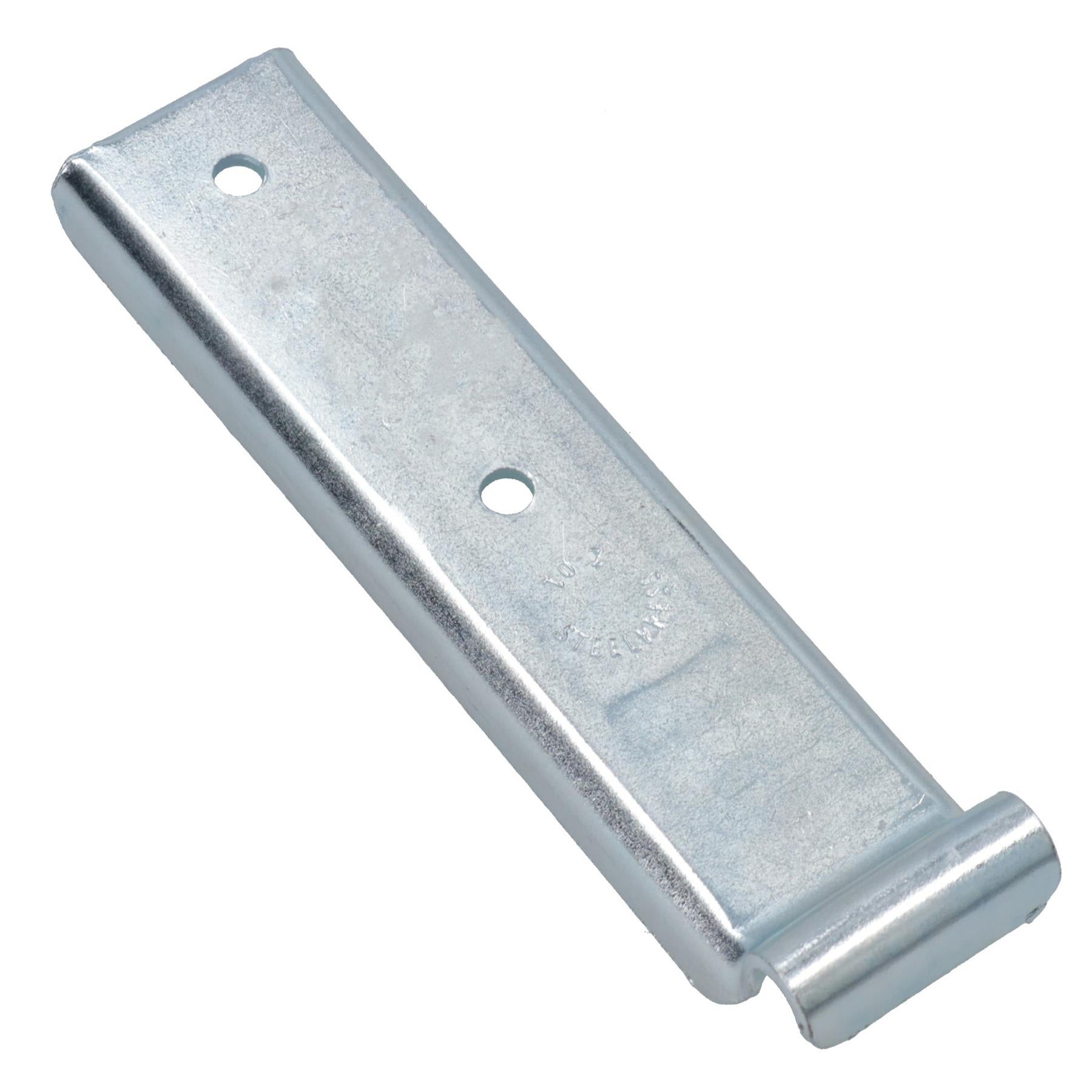 Anhänger-Haltehaken, lang, über der Mitte verriegelbar, 126 mm x R3,5, 280 kg Tragkraft
